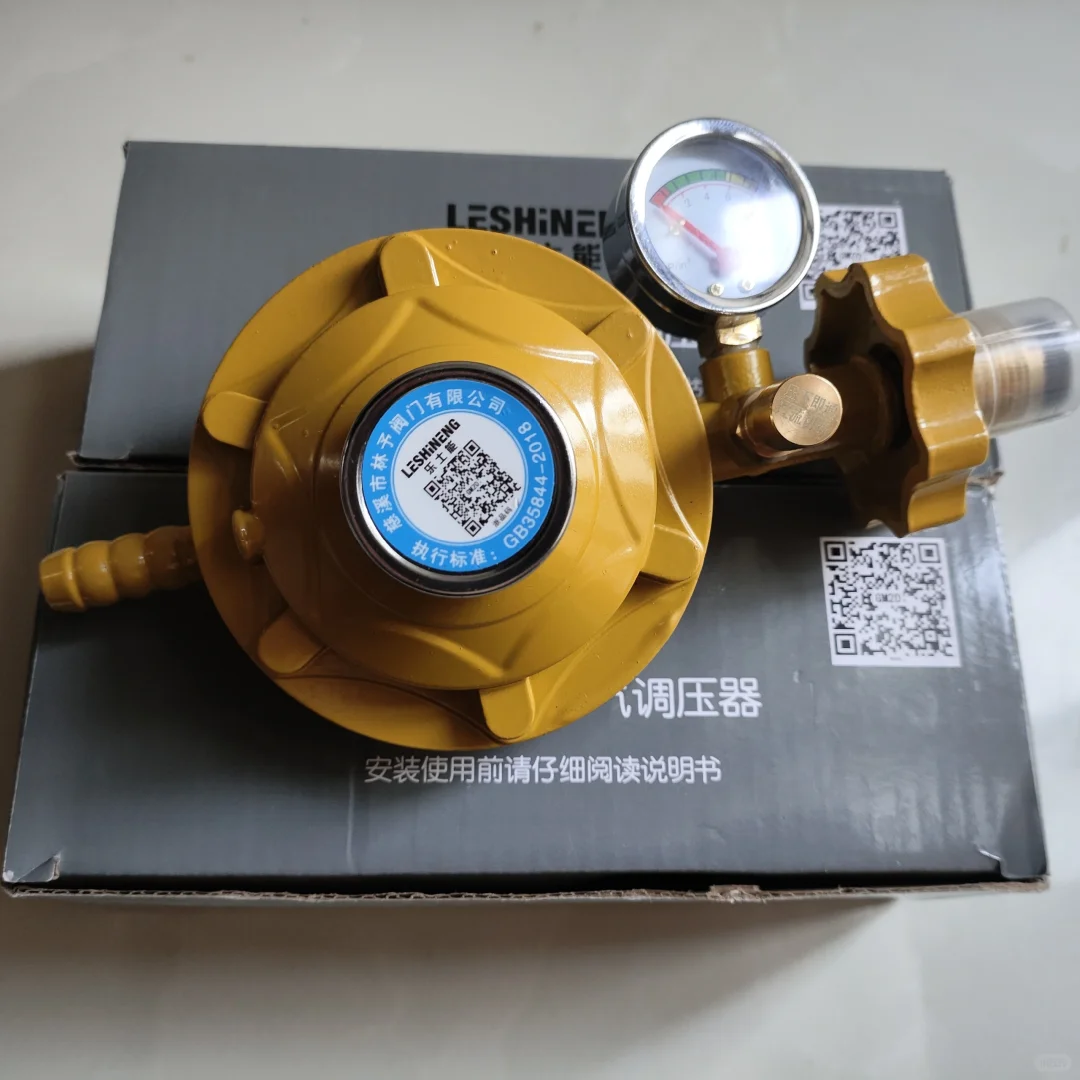 减压阀 带表0.6大流量可调节火力