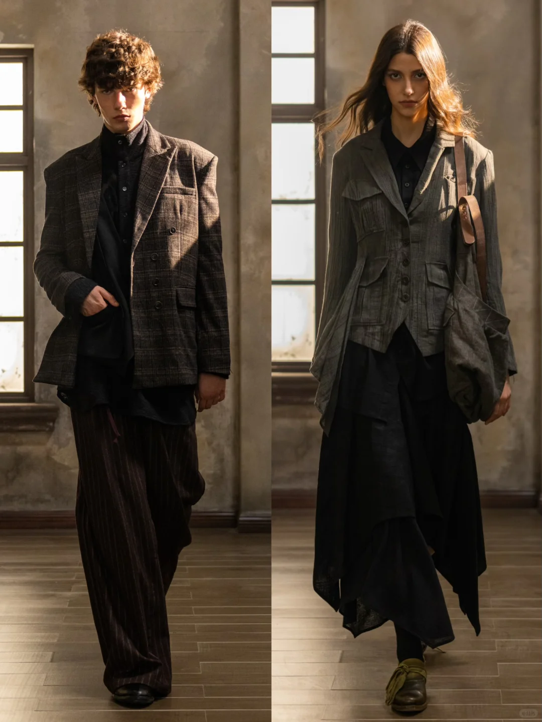 “山本耀司式”无性别穿搭：凌鸦