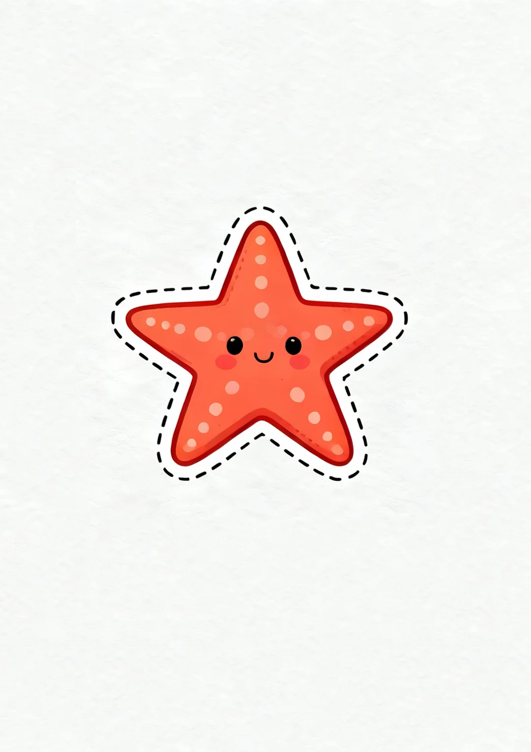 海洋动物贴纸素材?打印幼儿园剪纸手工