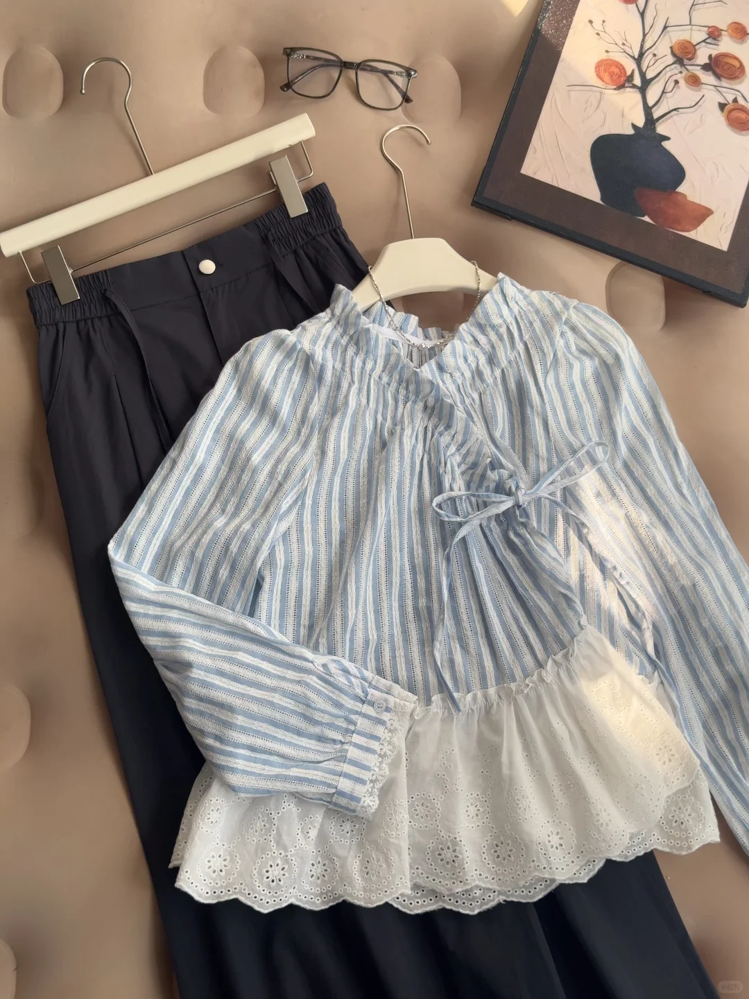 是你想要的蓝白条纹衬衫吗？