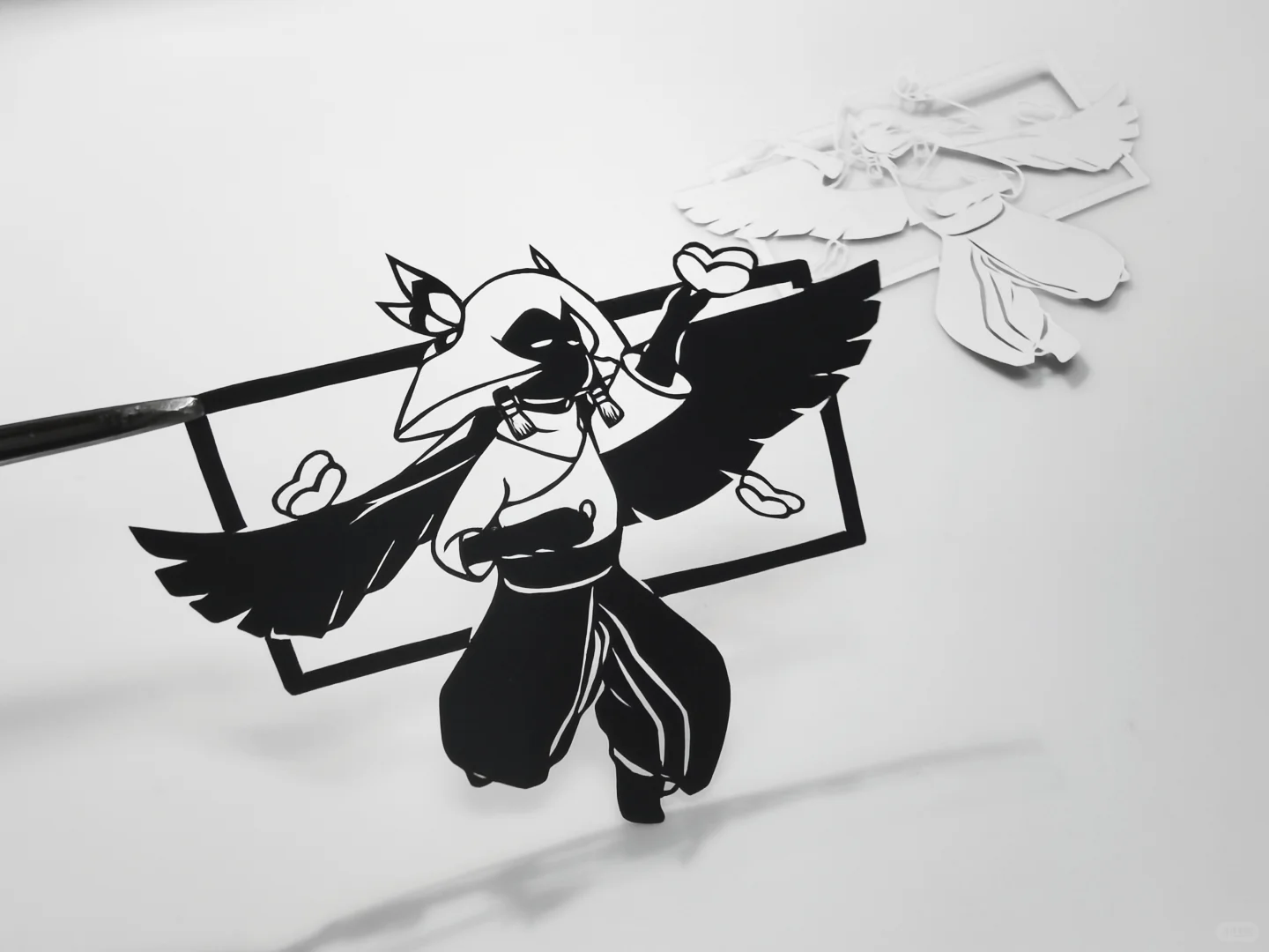 刻纸172｜还记得霞谷终点的蓝色蝴蝶吗？