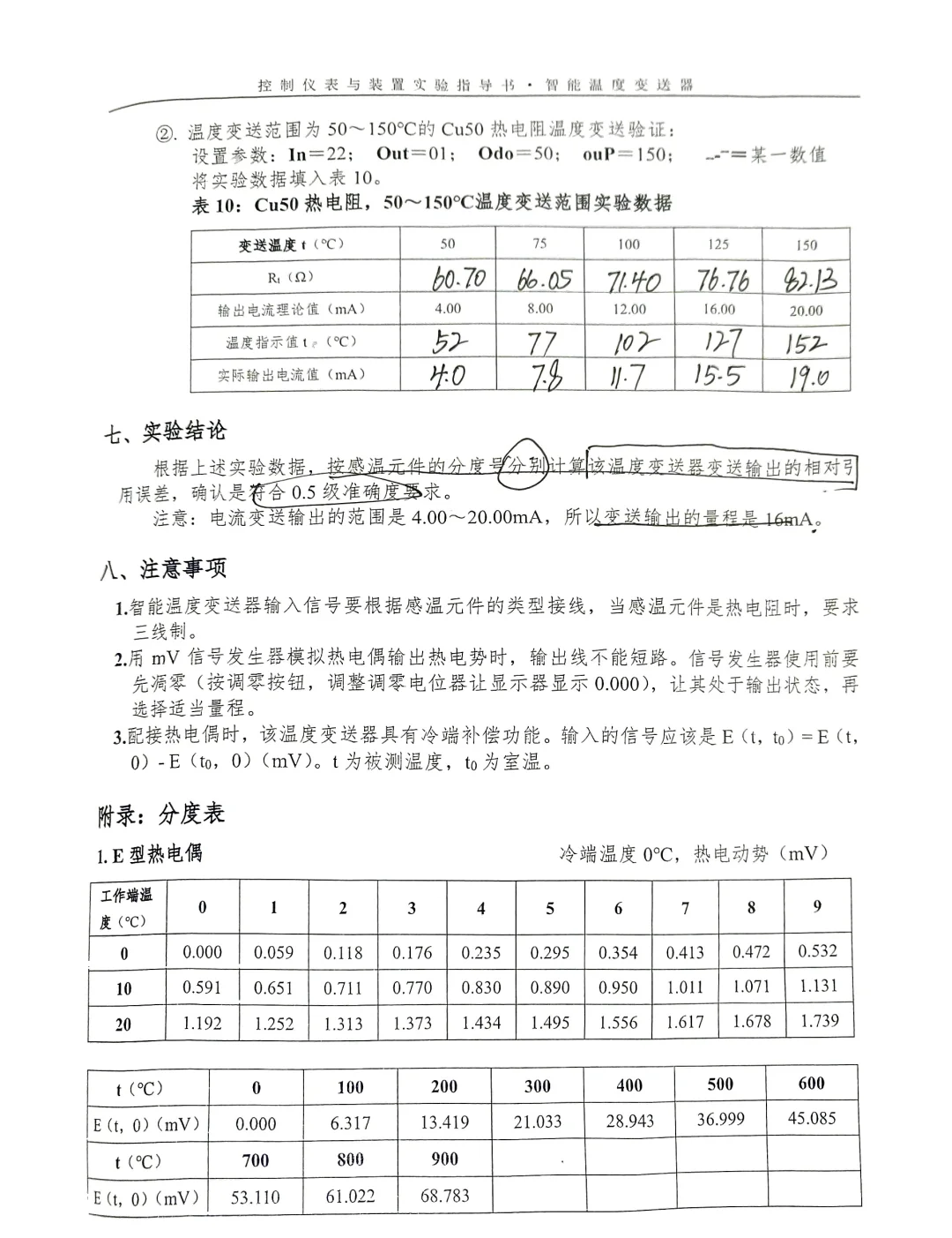 智能温度变送器