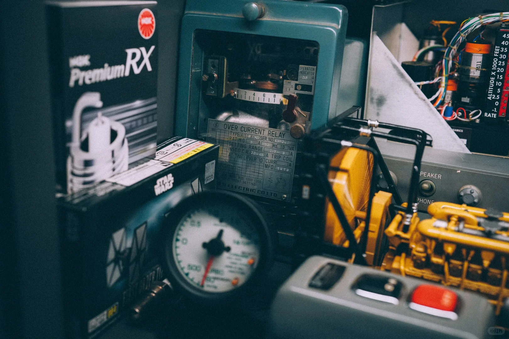 GReddy古董涡轮压力表把玩