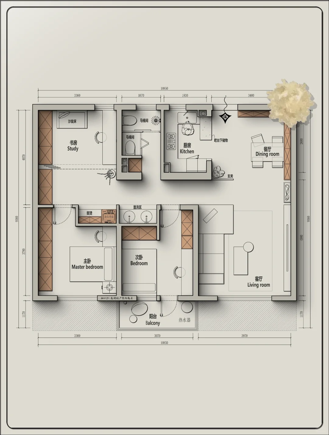 理想65岁.退休后的养老房设计分享