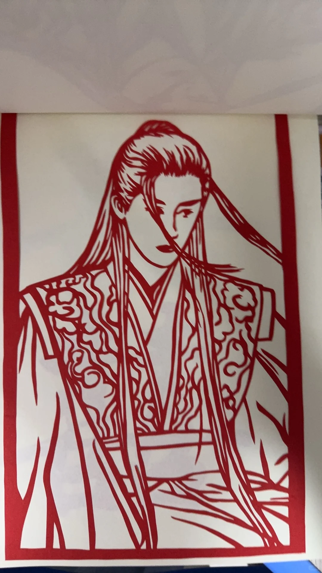 檀健次属性剪纸