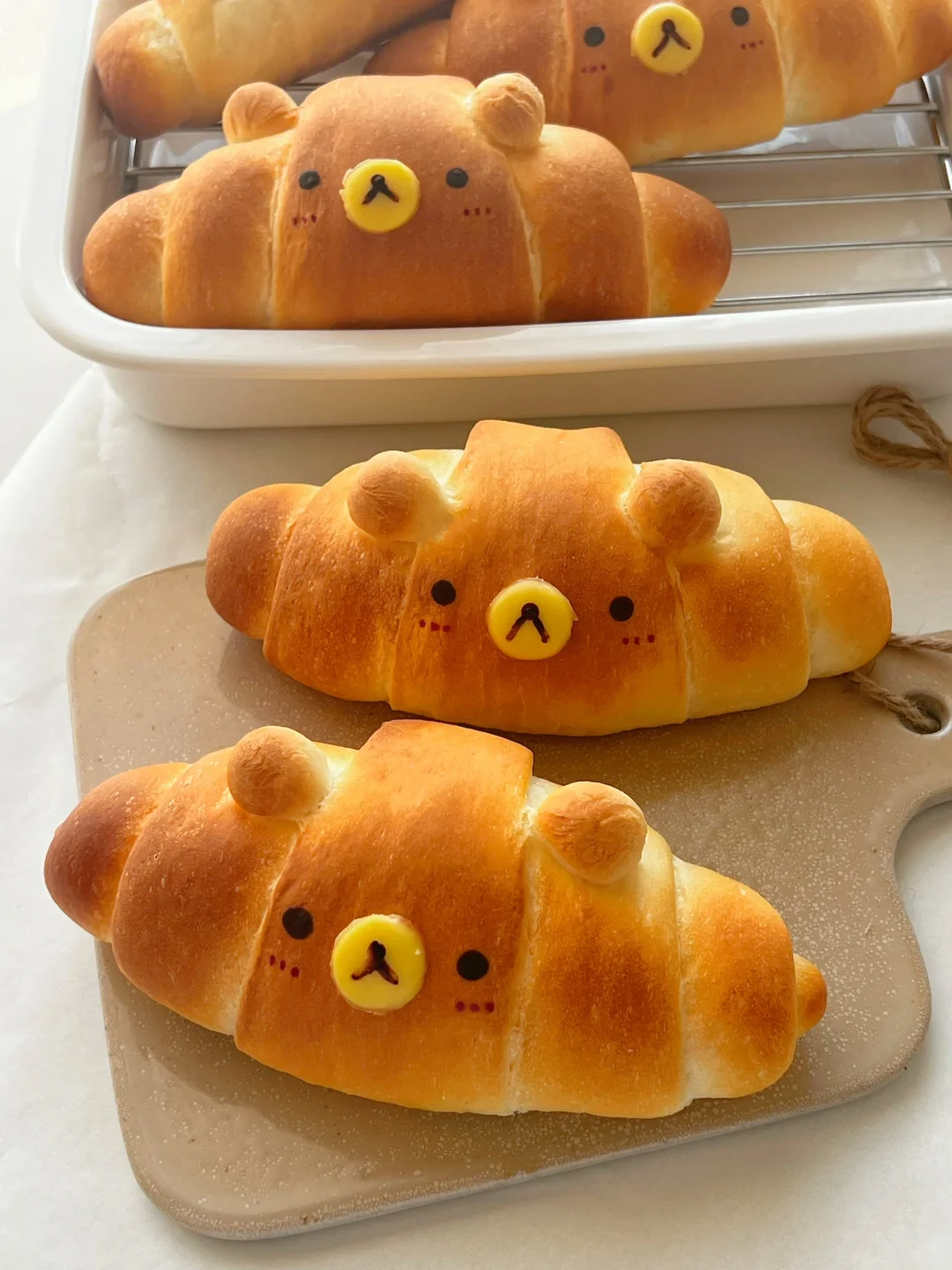ʕ•ᴥ•ʔ小熊盐面包卷?✨低油糖配方