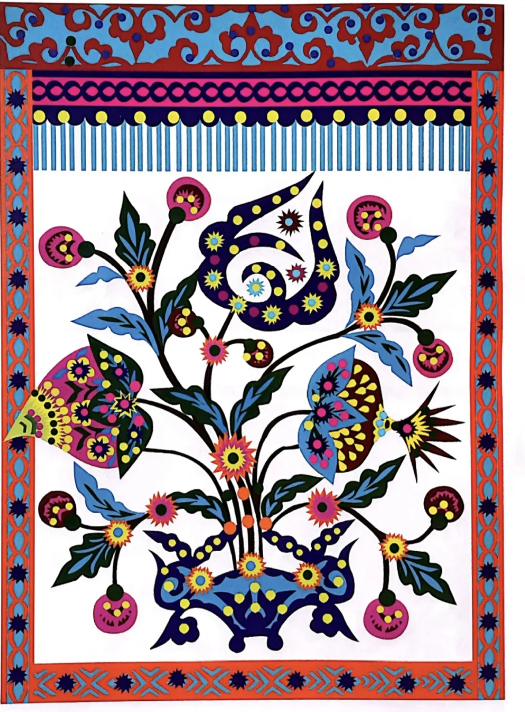 旬邑彩贴剪纸：库淑兰的艺术瑰宝