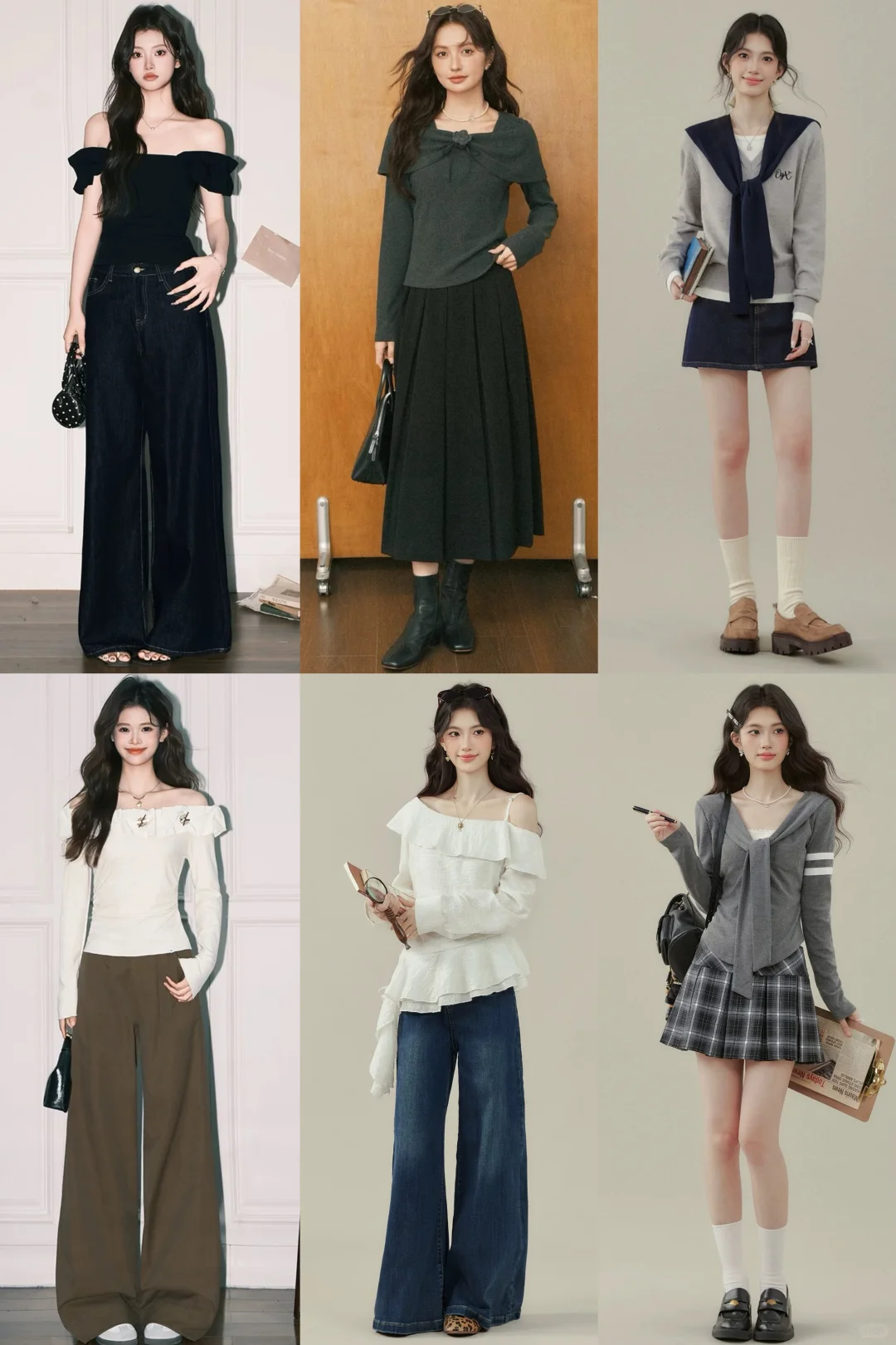 宝藏设计感上衣内搭分享?