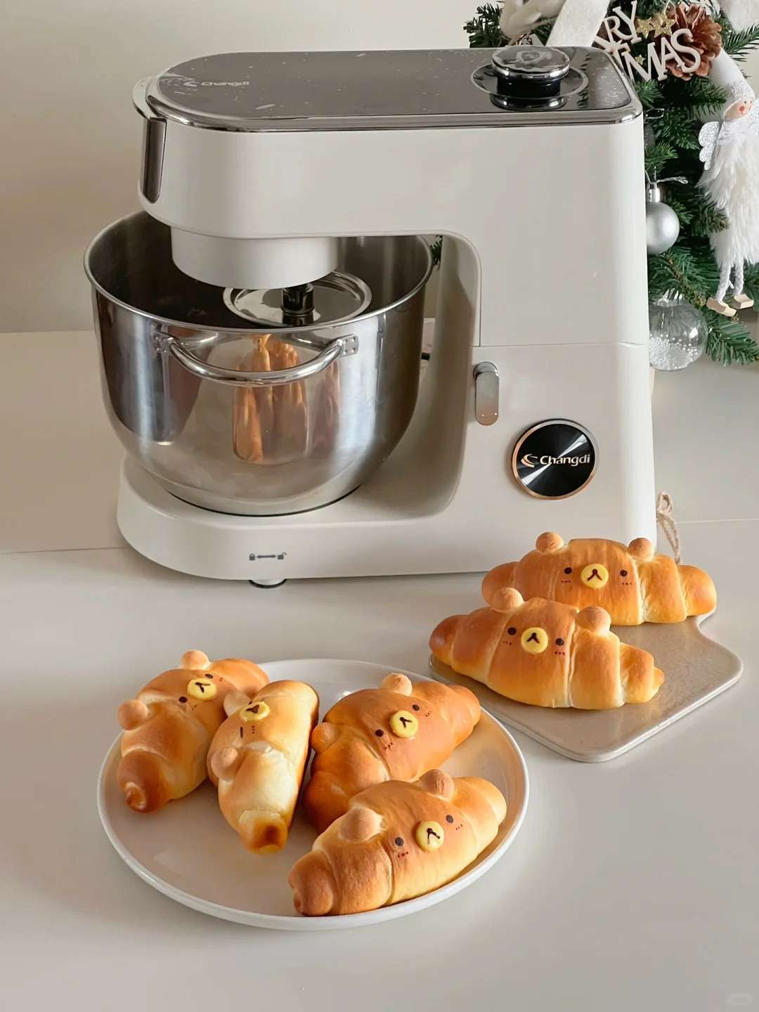 ʕ•ᴥ•ʔ小熊盐面包卷?✨低油糖配方