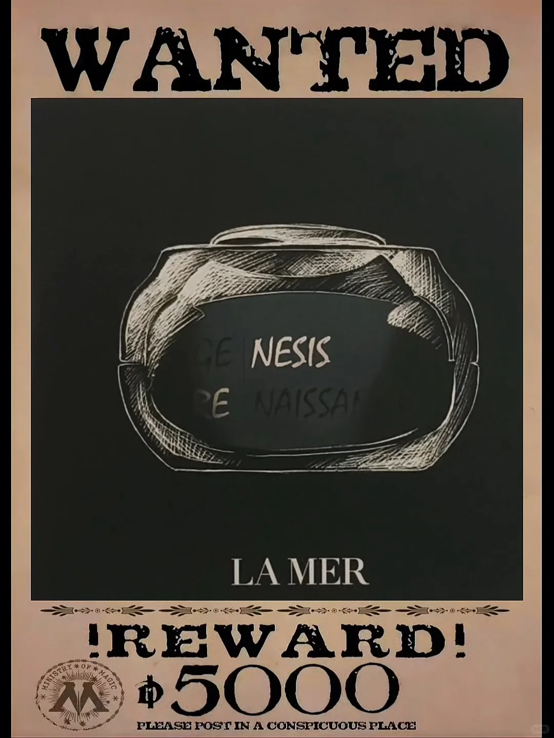 好特别的邀请函！海蓝之谜破解了魔法之谜