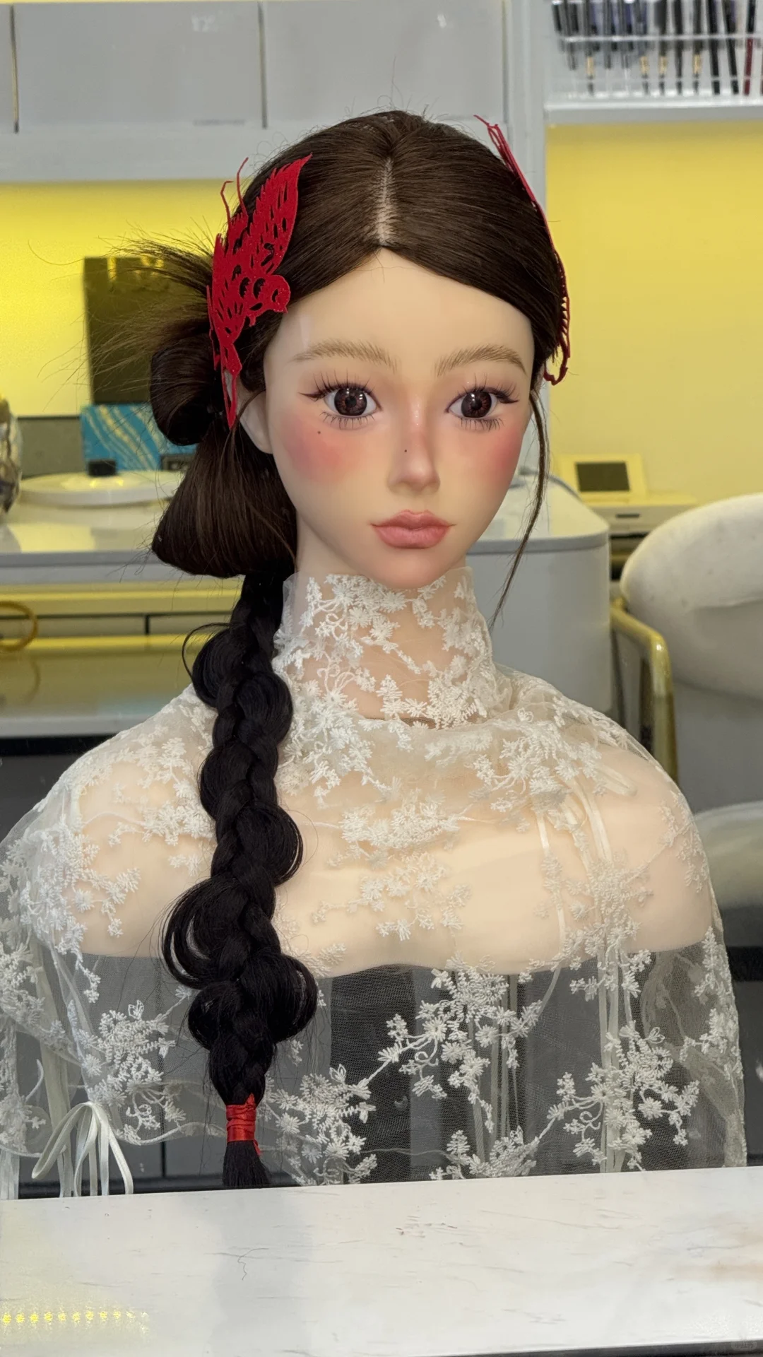 复古造型真的美，剪纸新中式