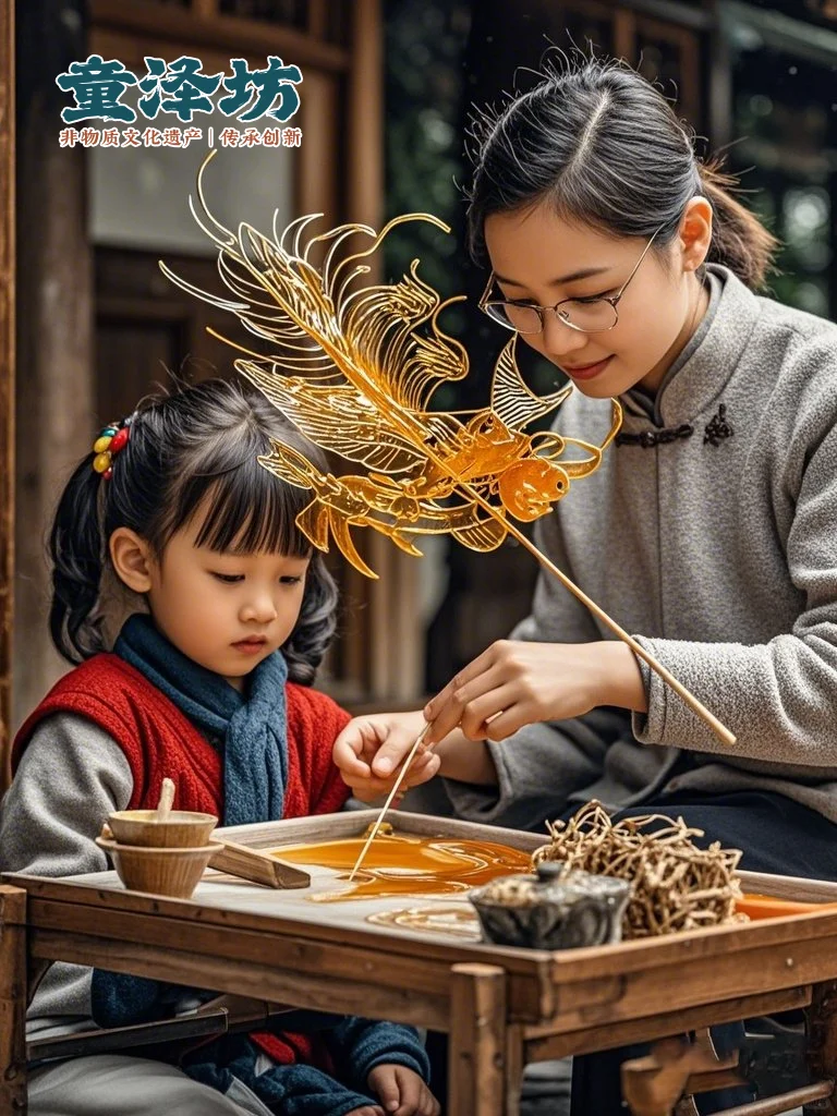 糖画体验：童年DNA动了！?