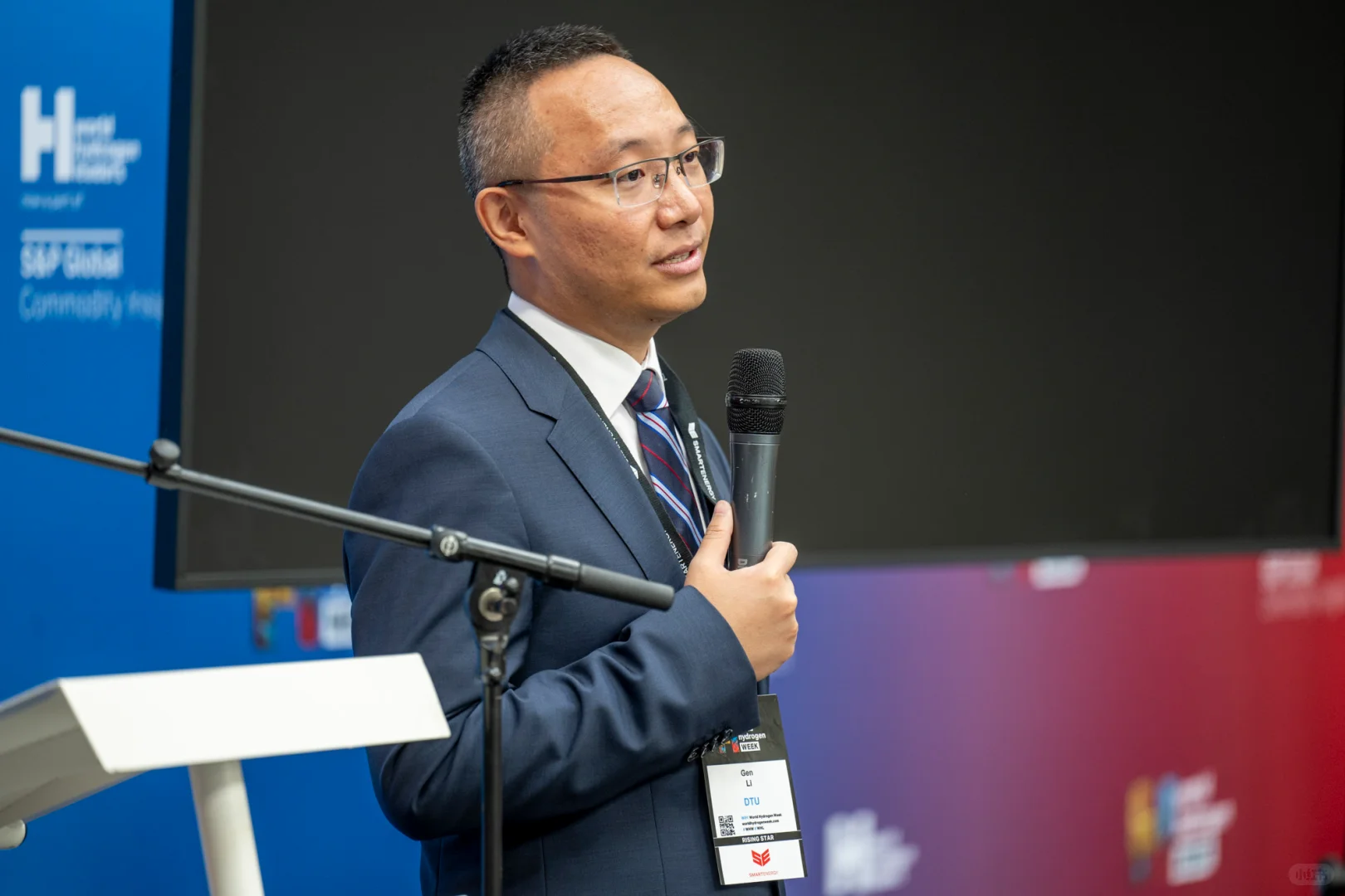 在世界氢能大会上讲电气