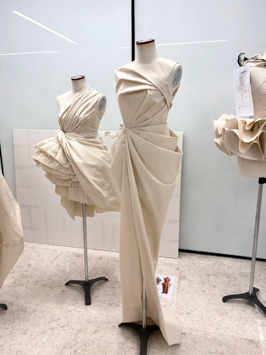 大二第一件立裁作品✌️