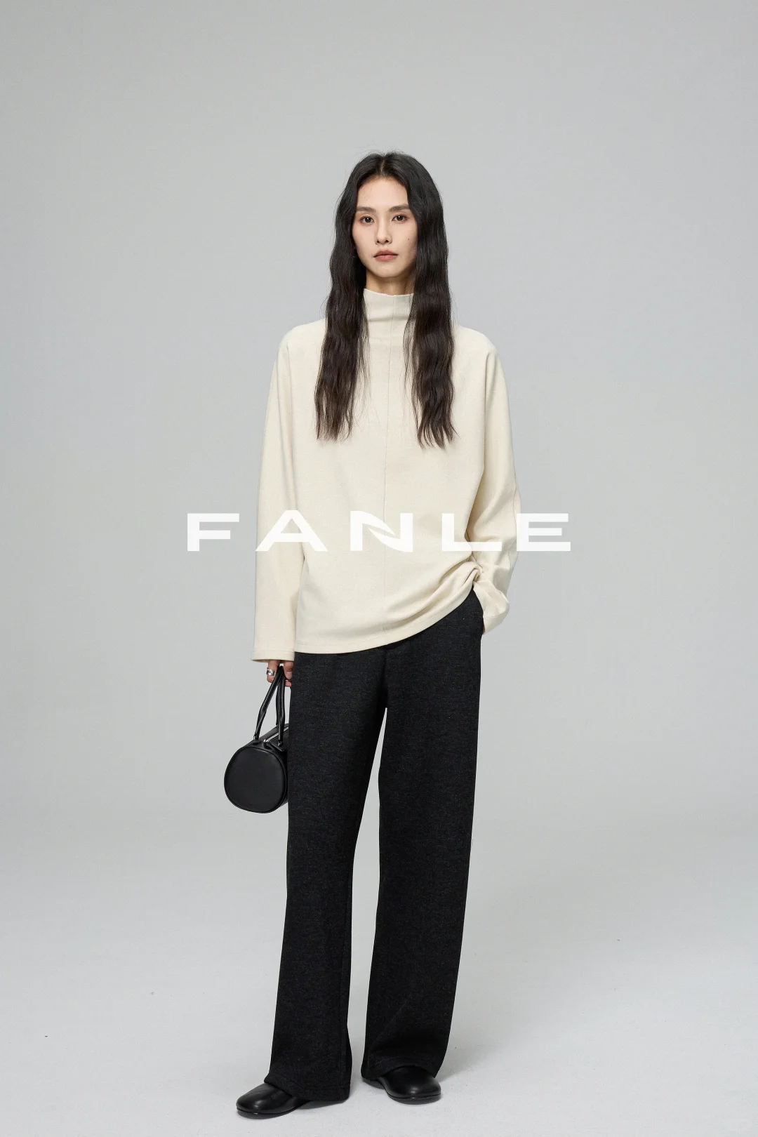 FANLE Studios｜10/31新品剧透 弧形羊毛裤