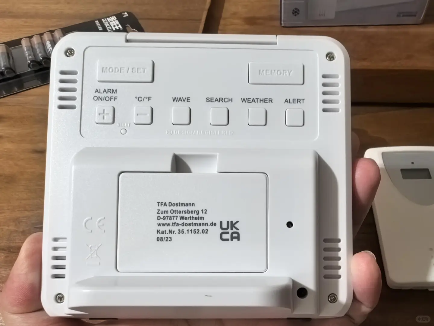 TFA dostmann无线气象站