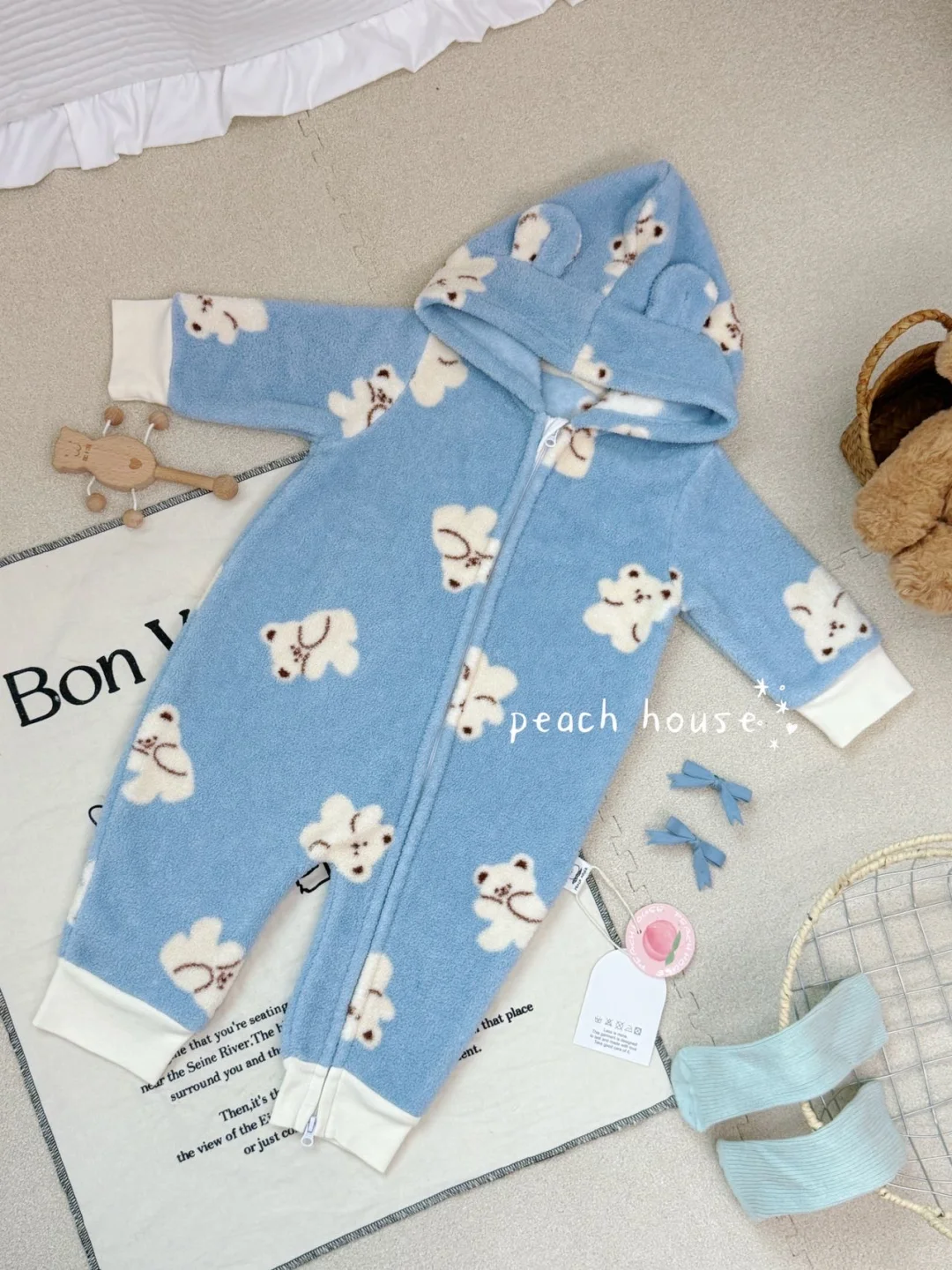 300g加厚雪粒绒长爬上新了?