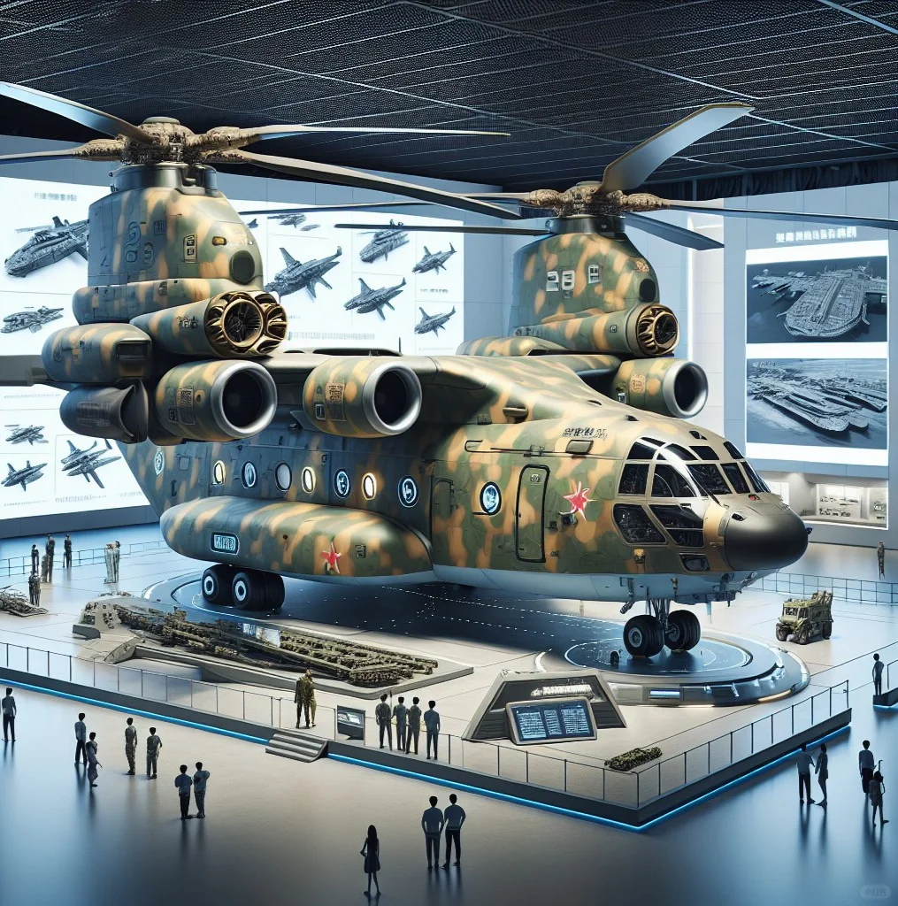 2034:兔国发布扶摇大型运输直升机