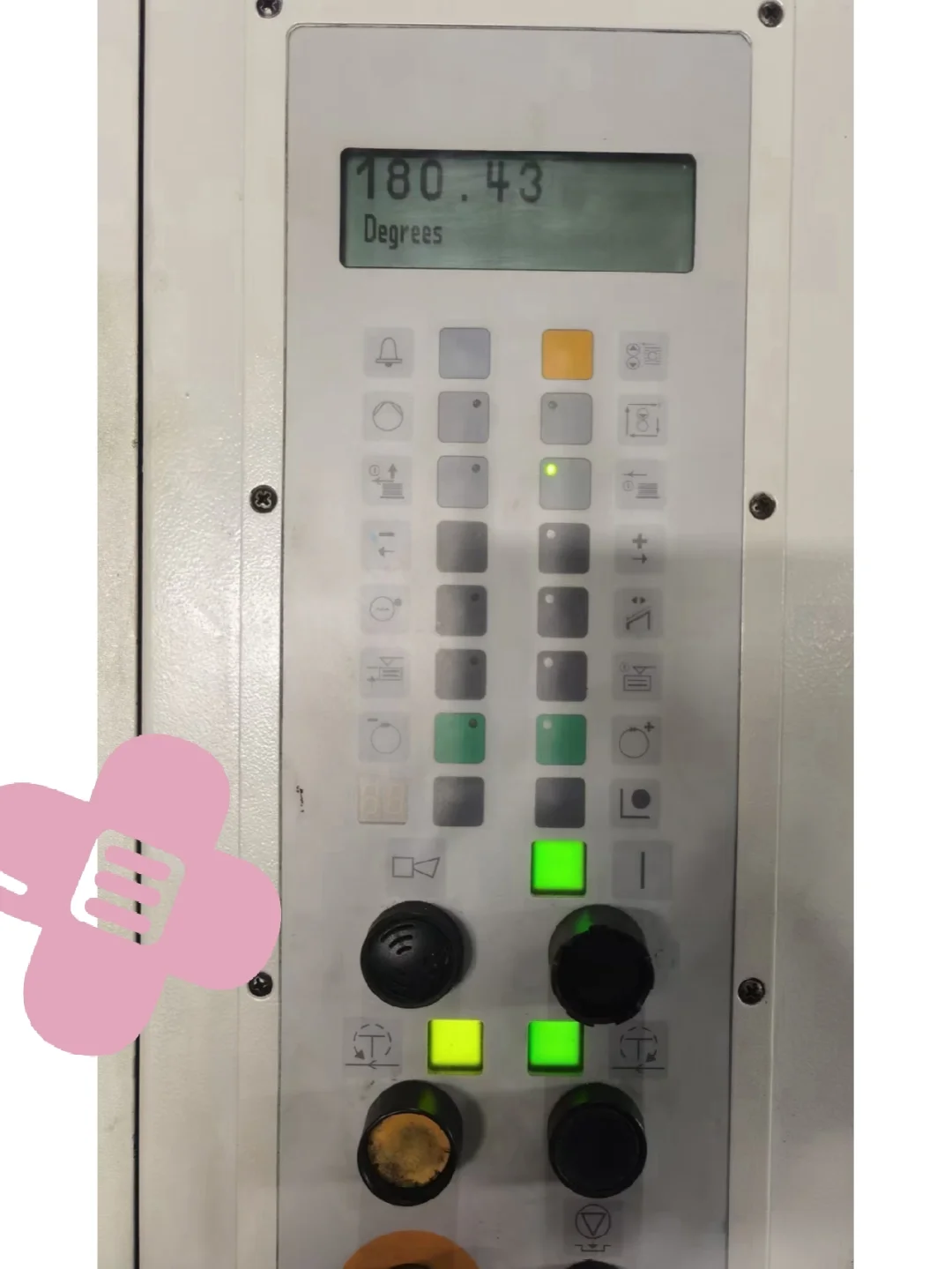 罗兰700印刷机第一组显示屏