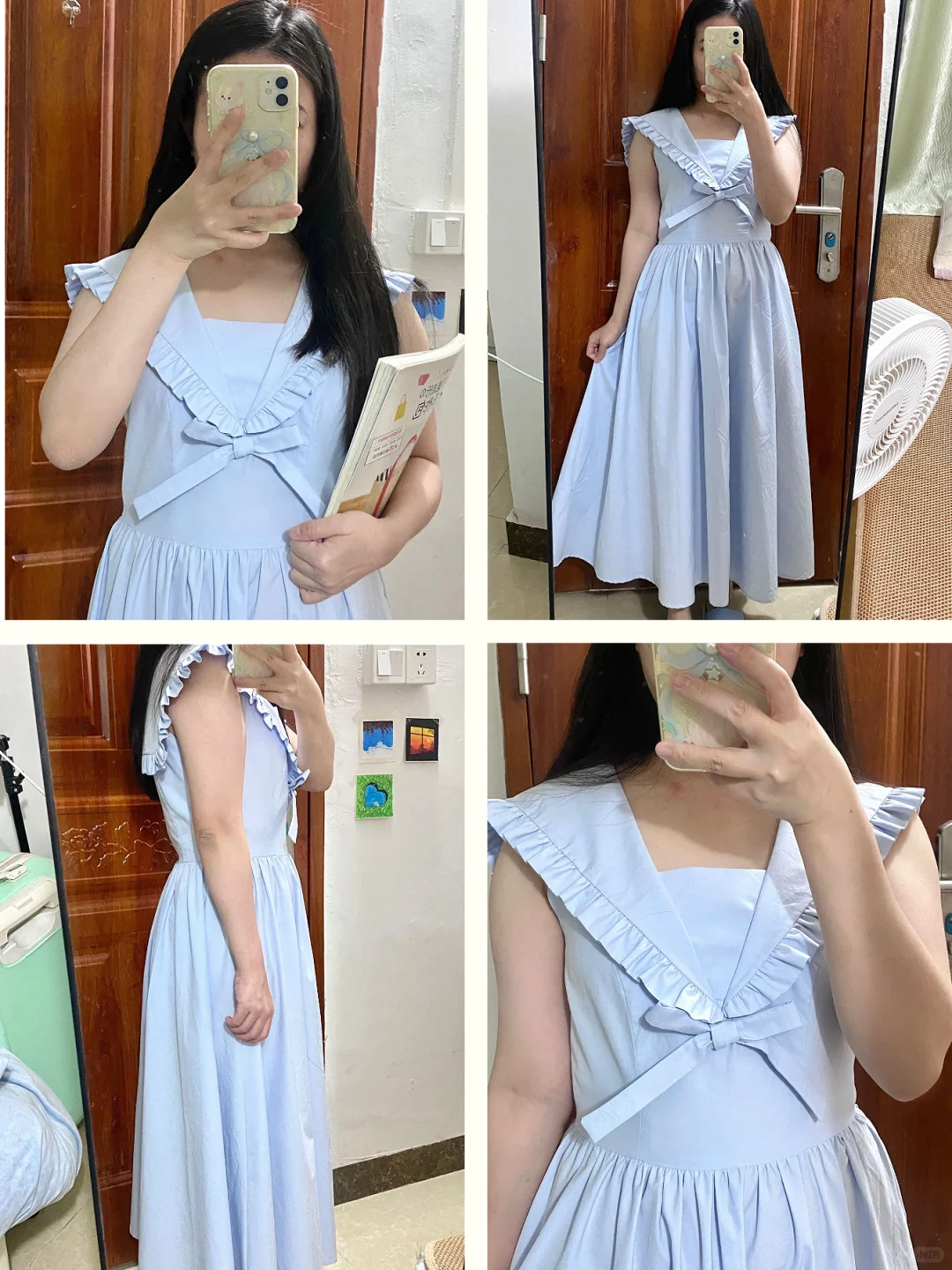 隐形拉链长裙初尝试记录