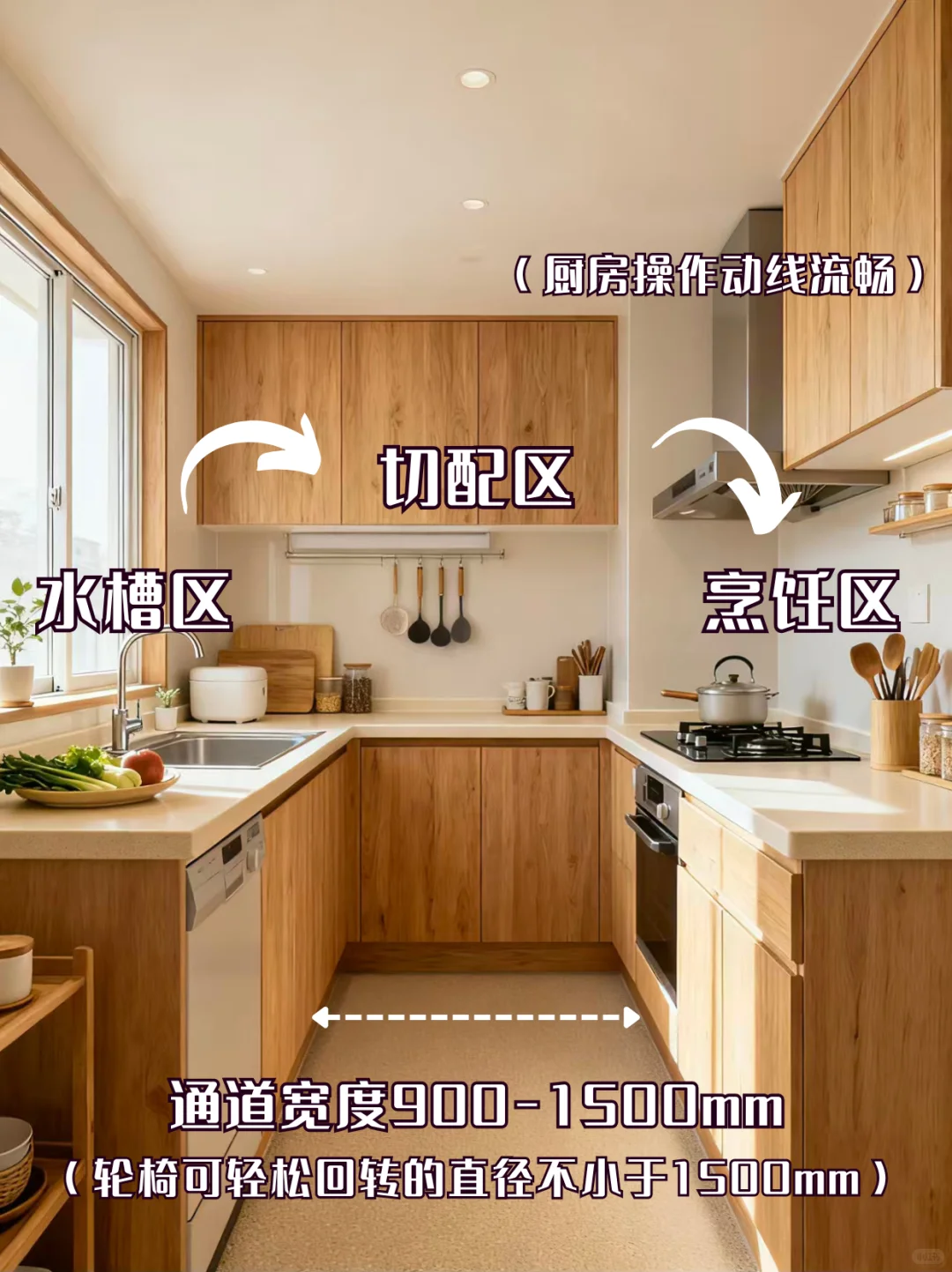 适老化厨房必须考虑的7个设计 | 附详细攻略