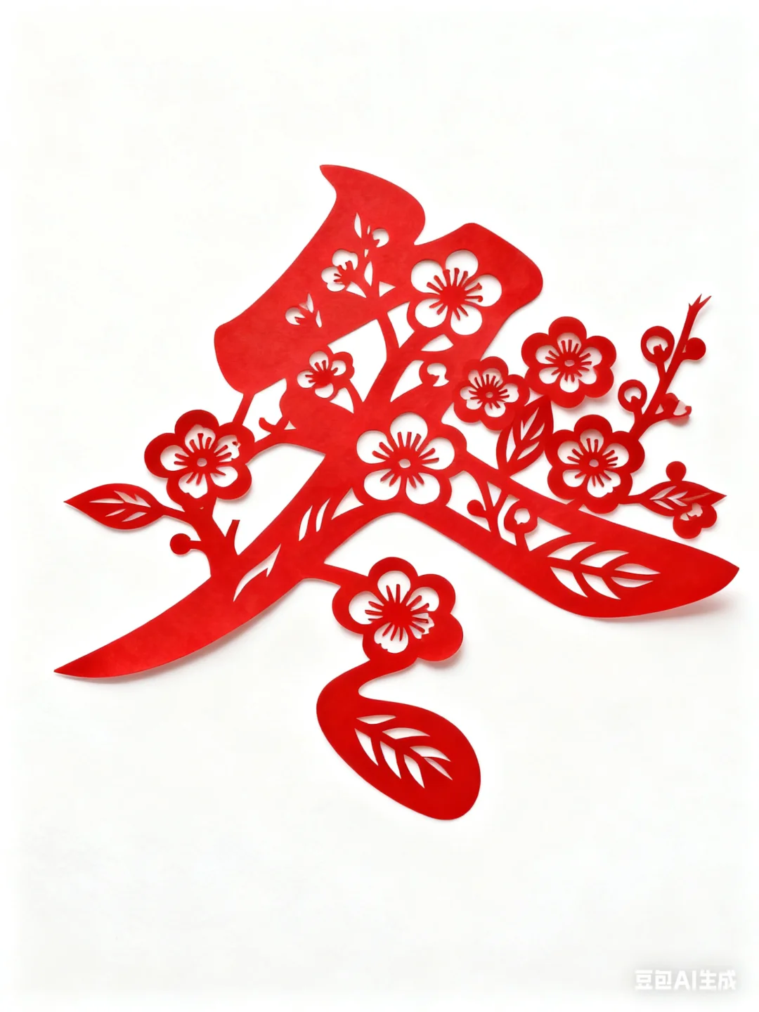 简单的春夏秋冬剪纸刻纸底稿分享?打印