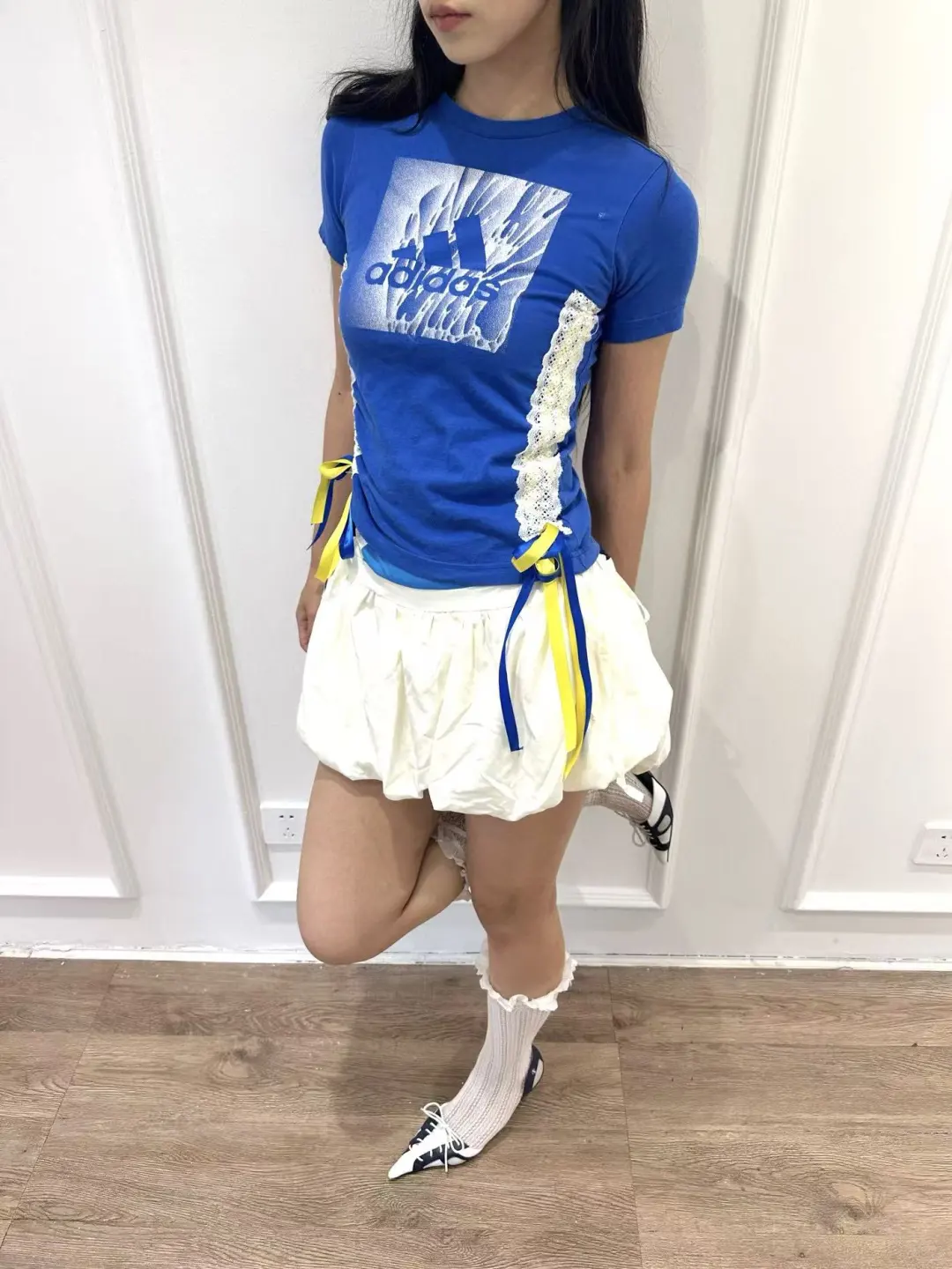 谁懂阿迪T爆改抽绳的魅力