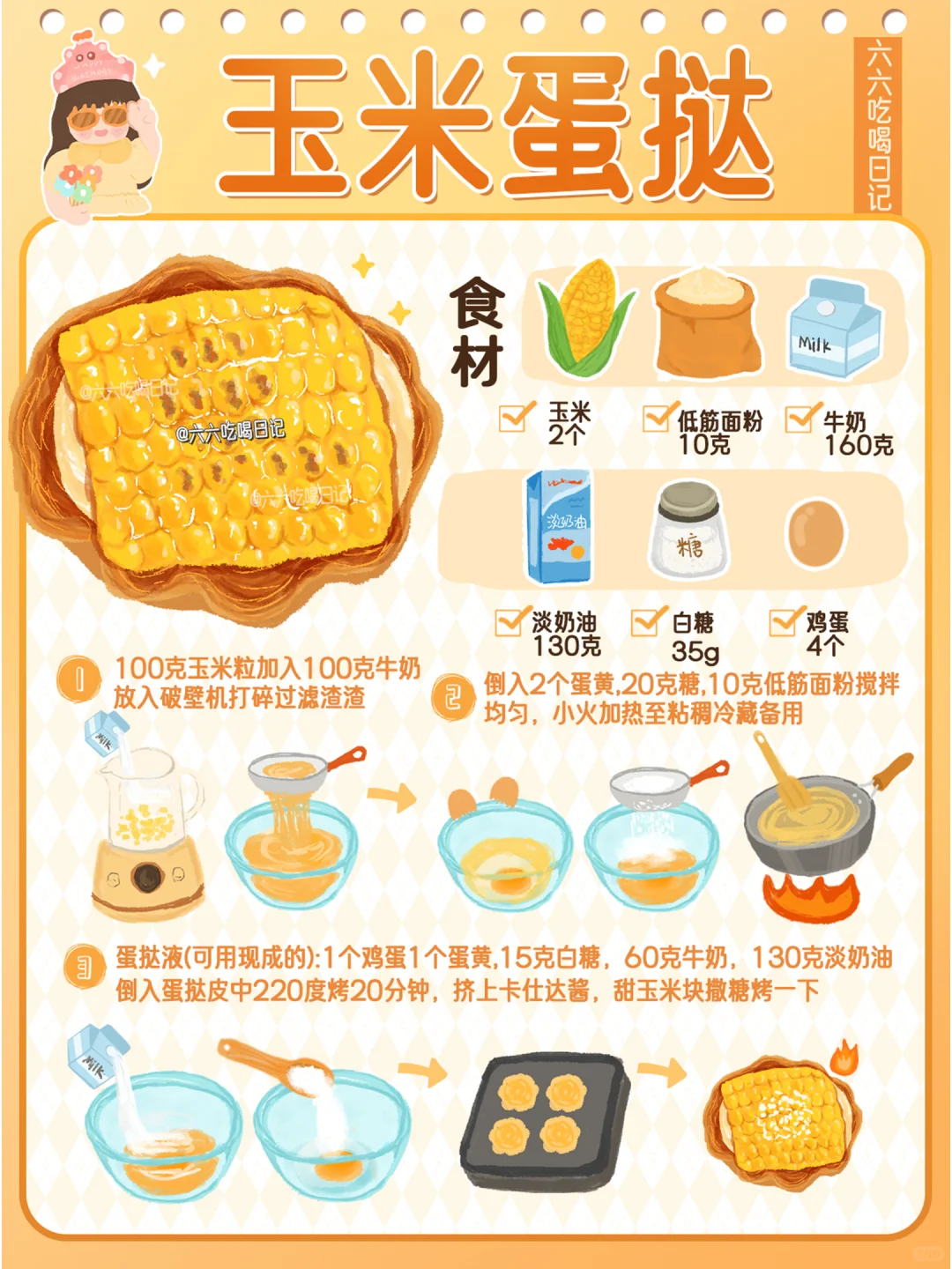 超10W人围观的甜品教程?附详细步骤