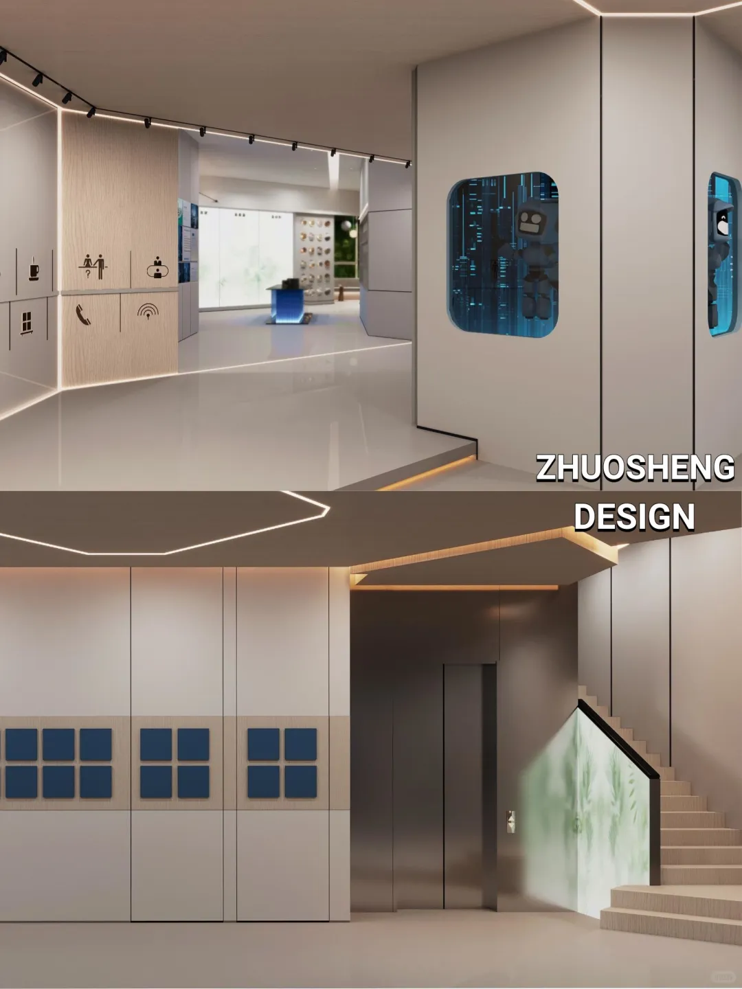 ?郑州新材料展厅|硬核科技与治愈力满分