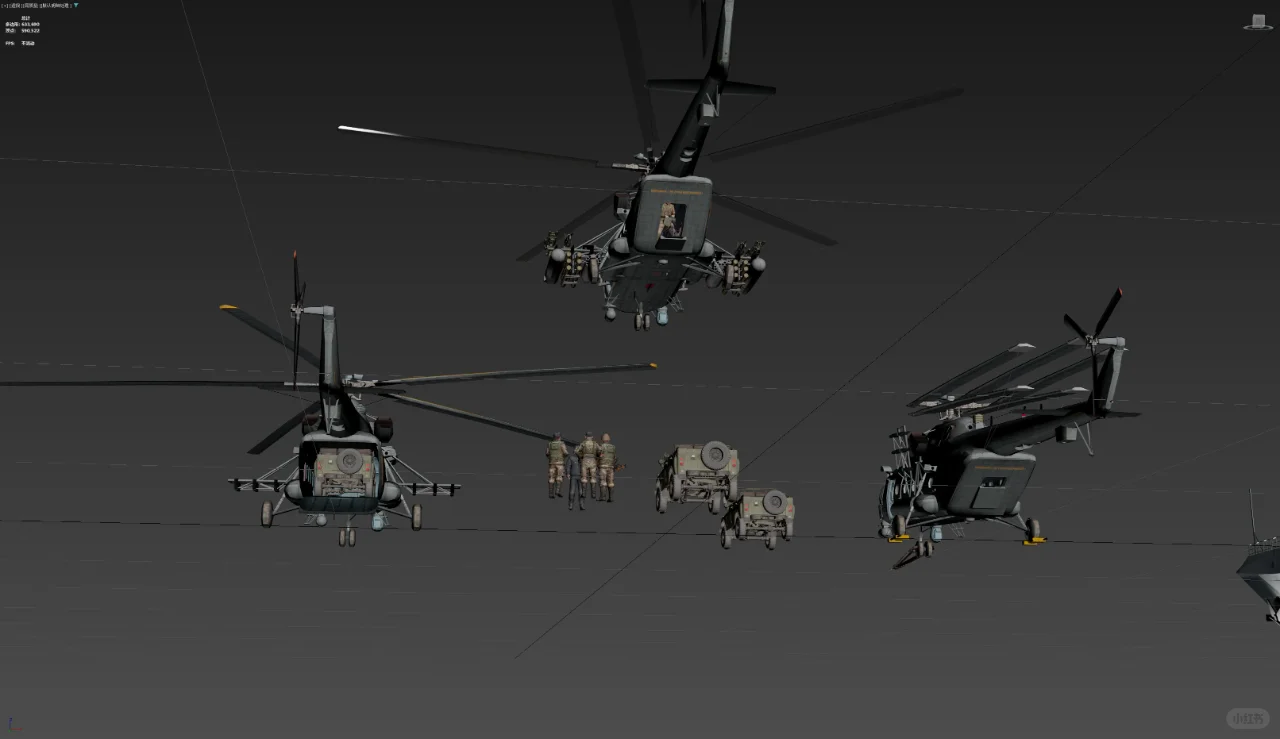 俄罗斯米 -8 AMTSh突击运输直升机