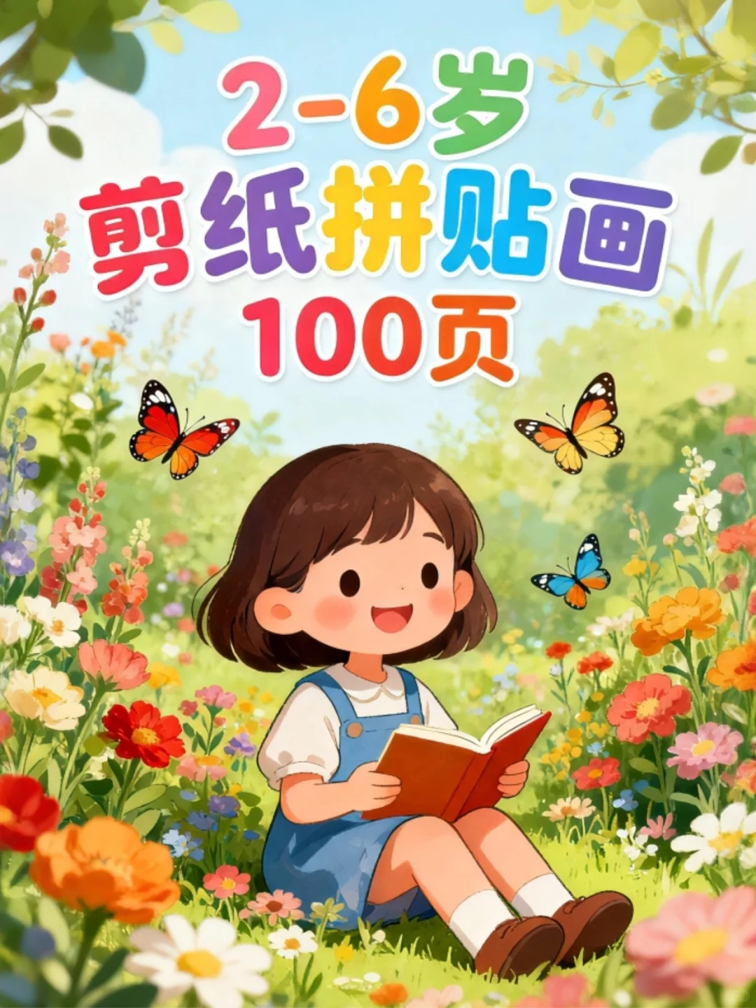 亲子手工｜幼儿剪纸素材100页?打印