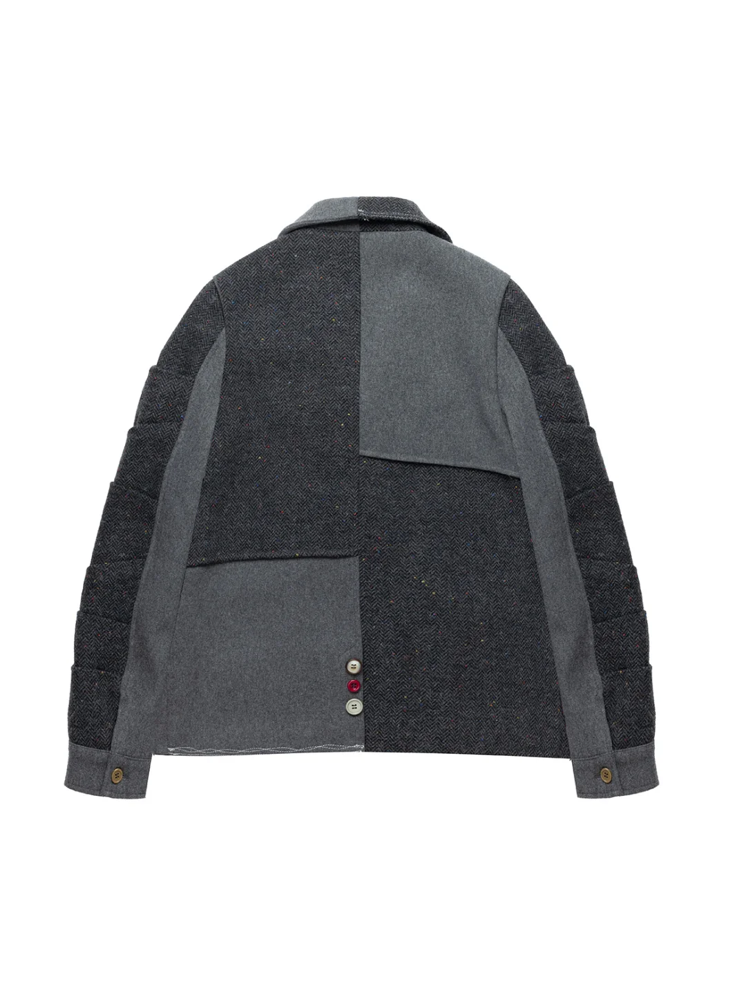 APRIORITY*25AW褶皱拼接西装