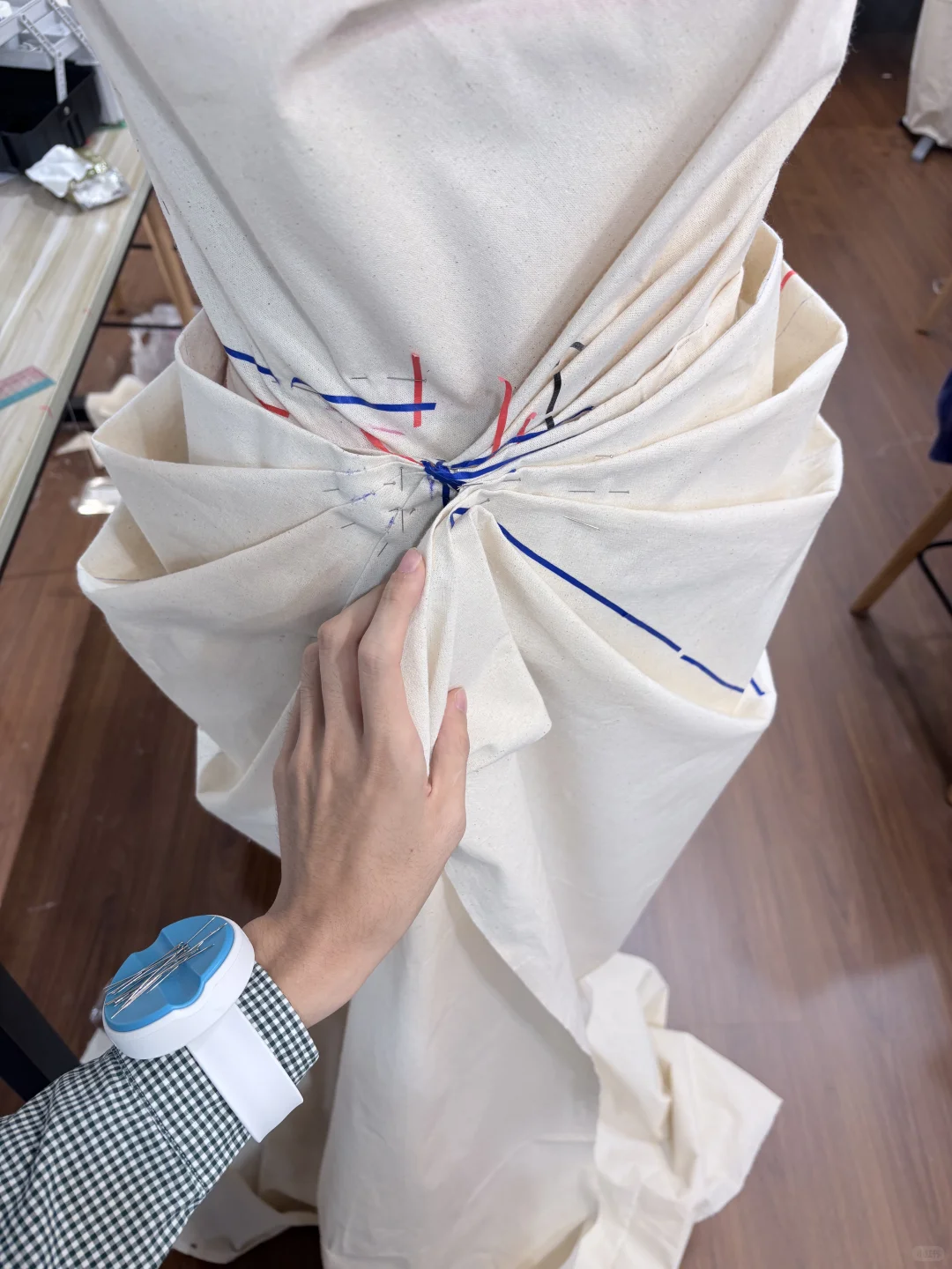 大二第一件立裁作品✌️