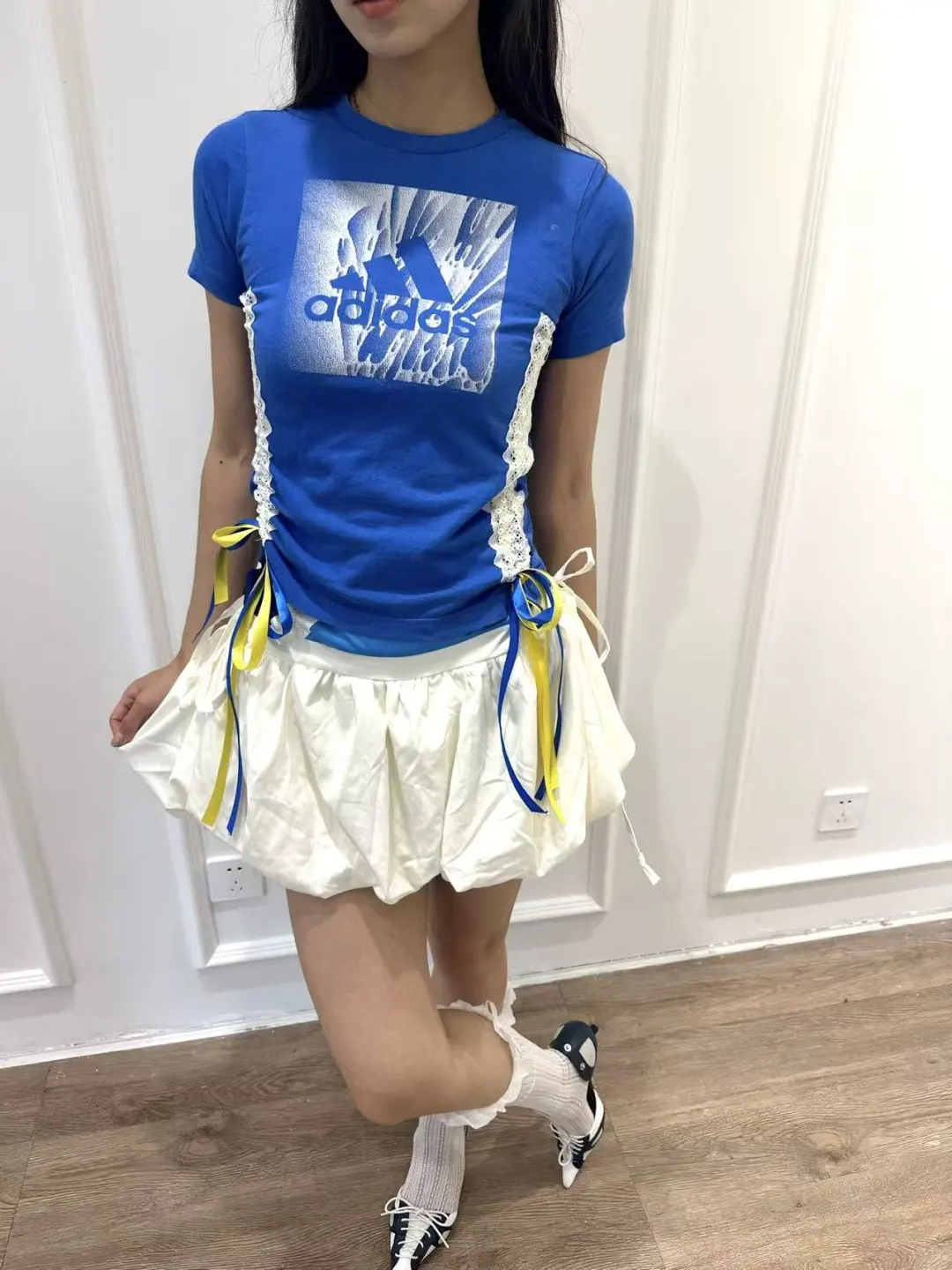 谁懂阿迪T爆改抽绳的魅力