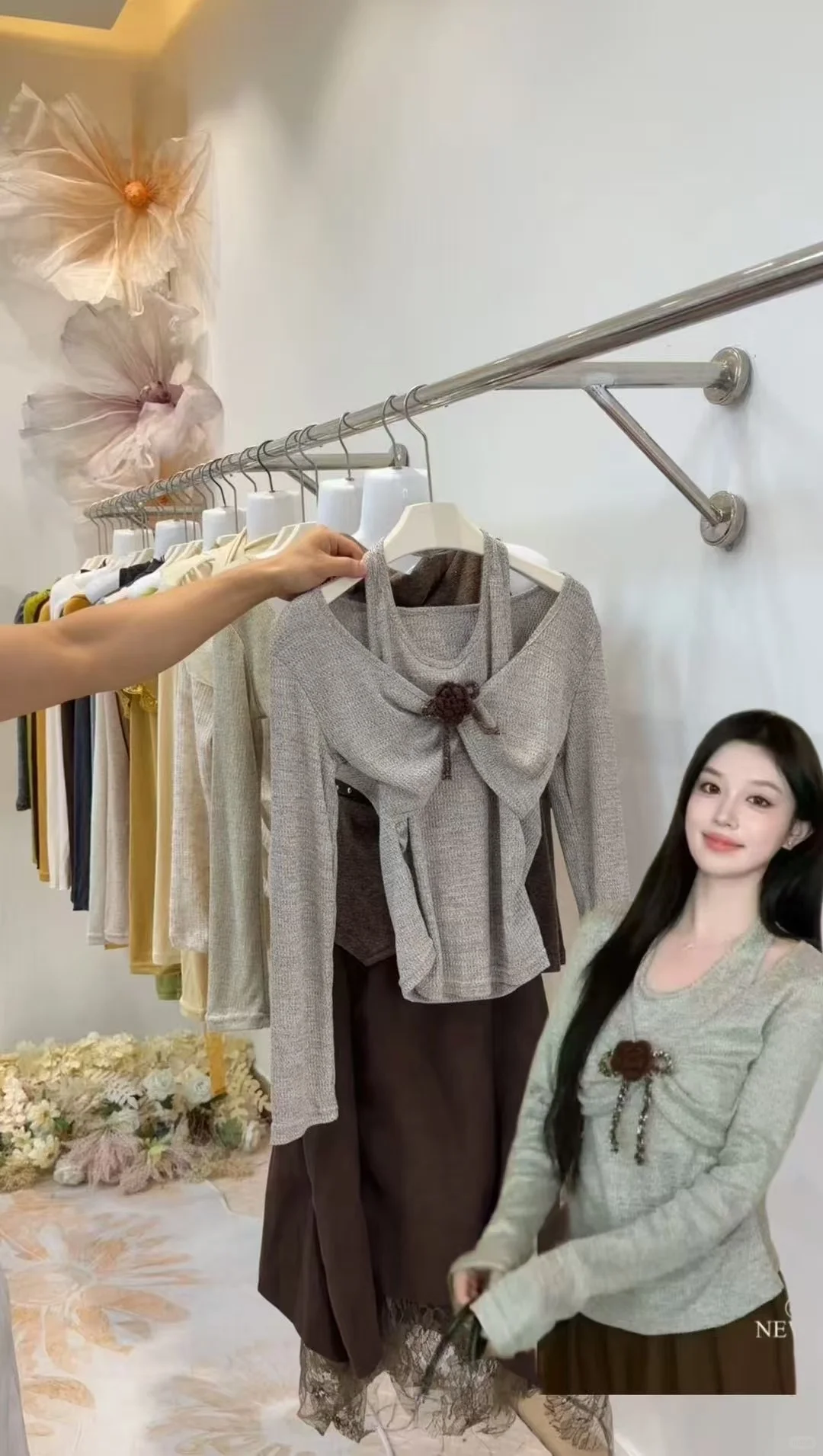 日系秋季新款上衣实拍分享、批发na