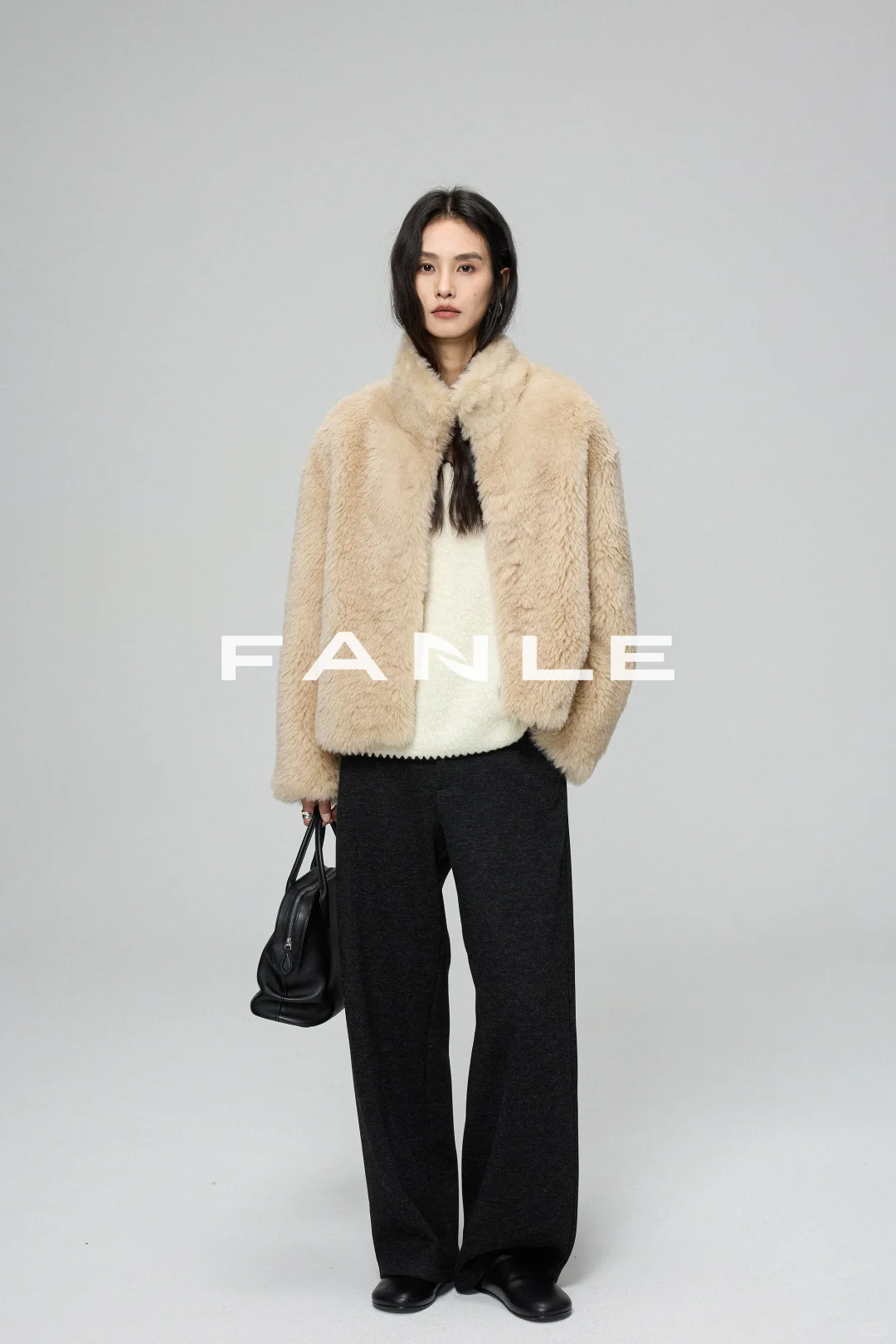 FANLE Studios｜10/31新品剧透 弧形羊毛裤