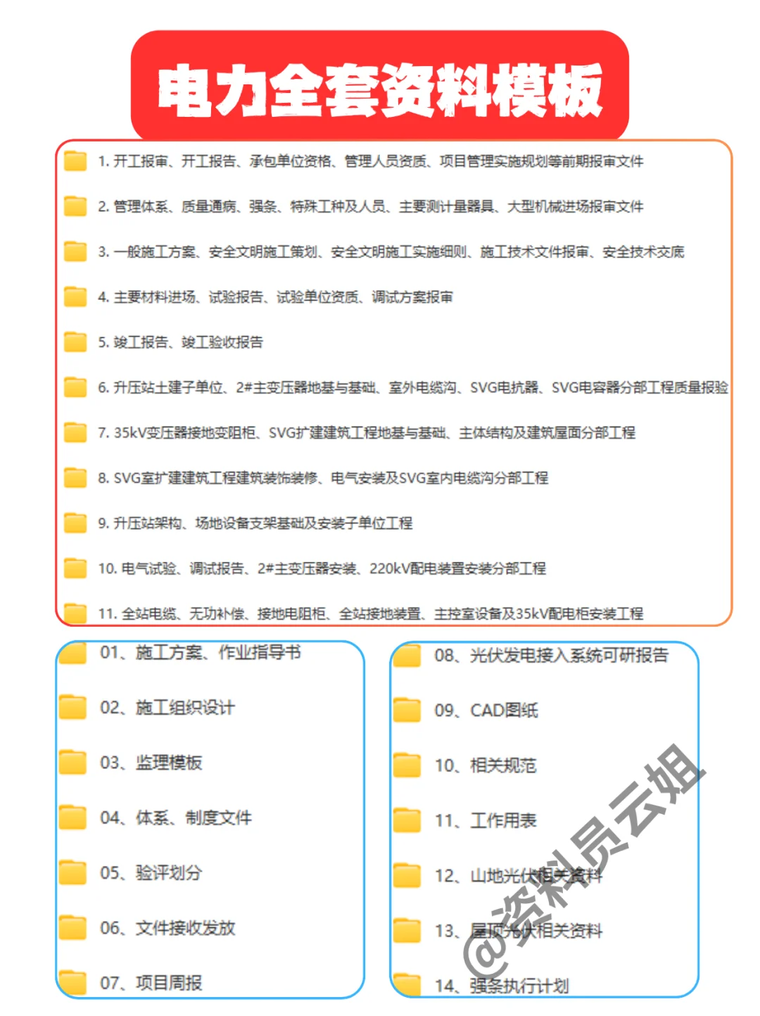 光伏资料员要做哪些资料？电力资料员必会