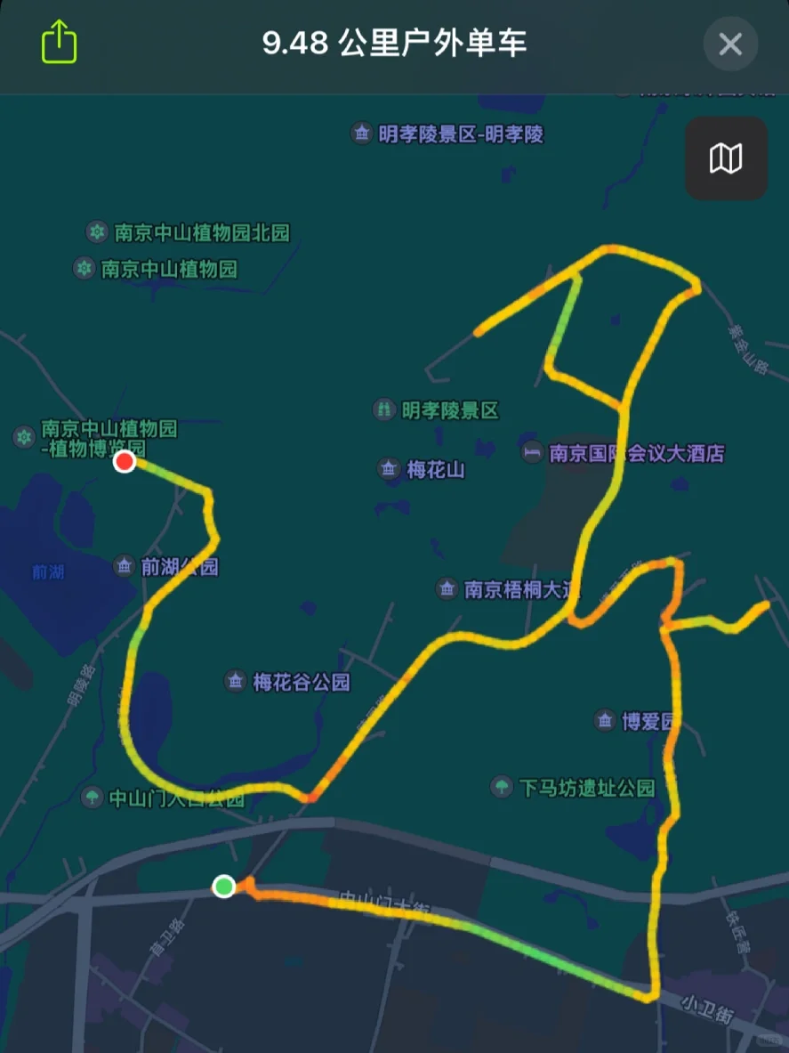 10公里亲测！中山陵的氢能自行车太方便了