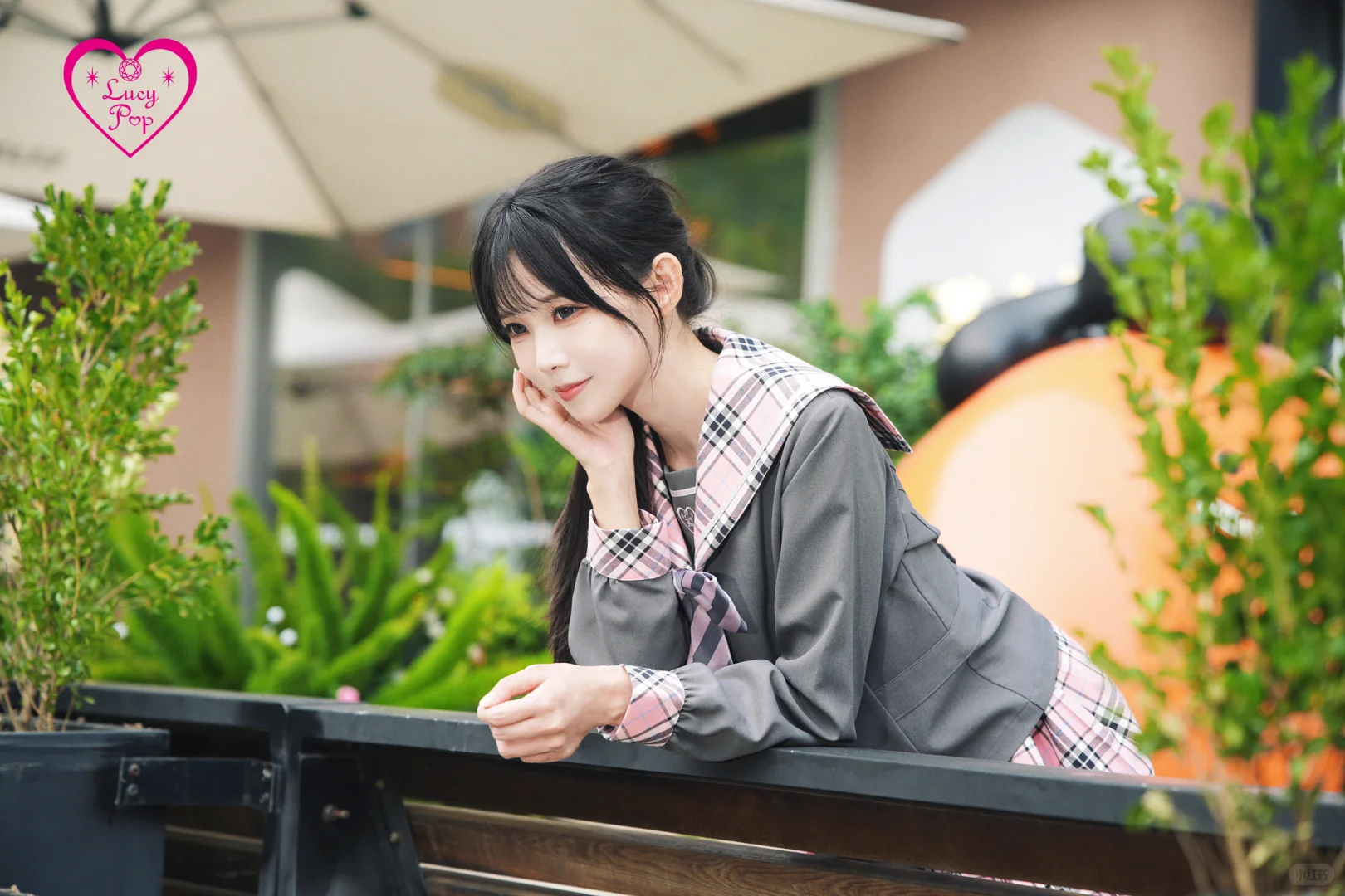 「Lucy Pop」不对称领结~小骷髅♥