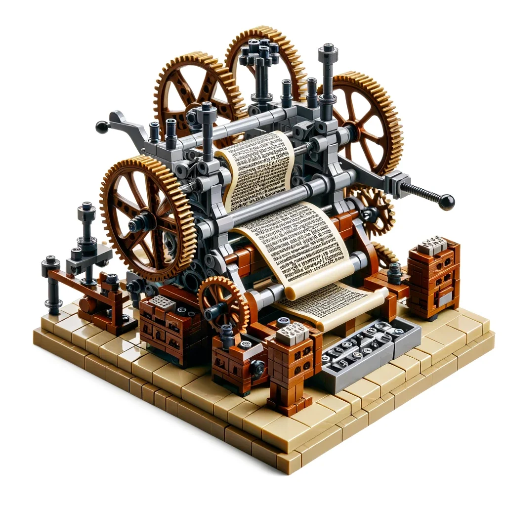 22个改变世界的发明-「印刷机」- 2/22