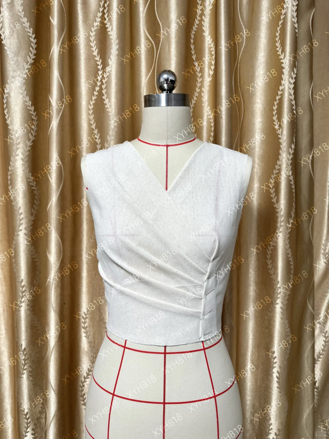 立体裁剪，不规则上衣立裁