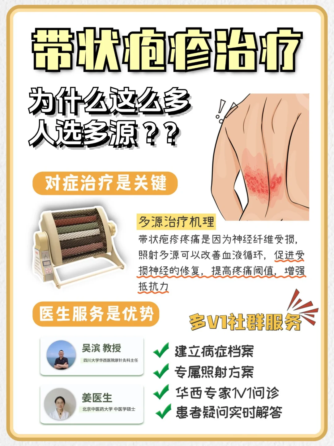 带状疱疹遇上多源?真的是捡到宝了?