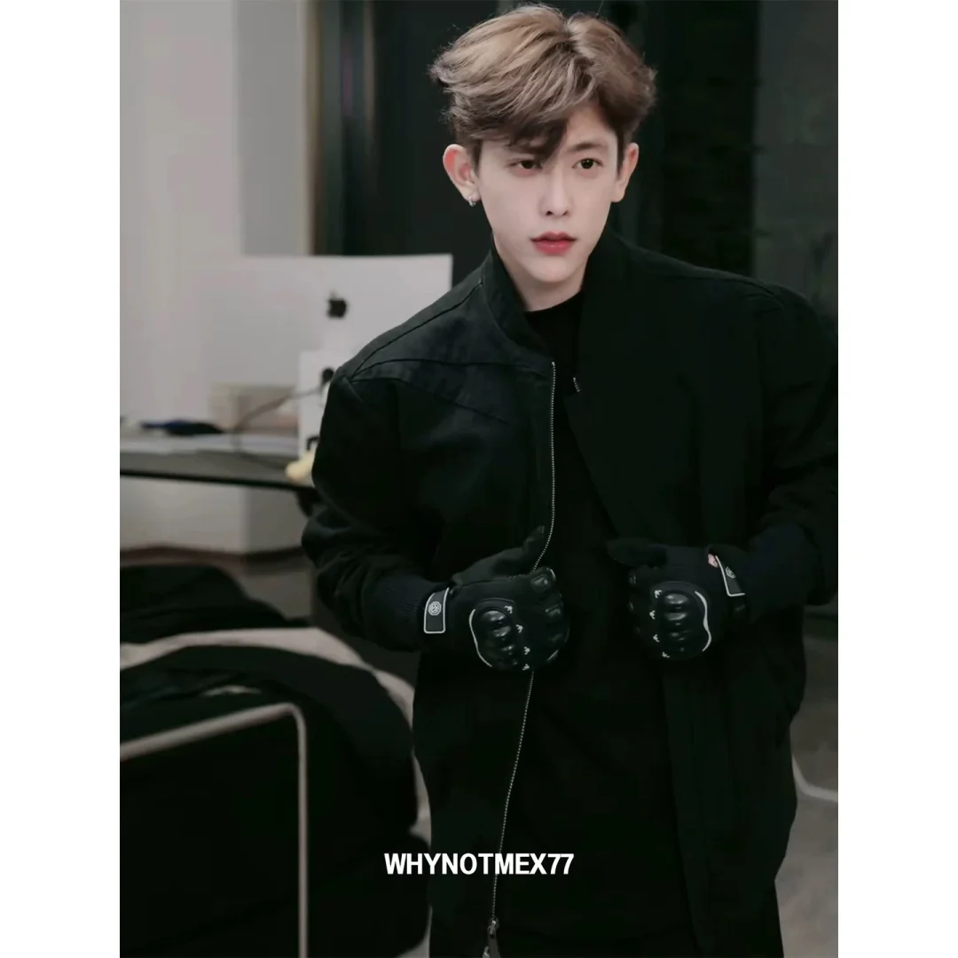 男生必入！这件黑色解构夹克也太帅了吧?