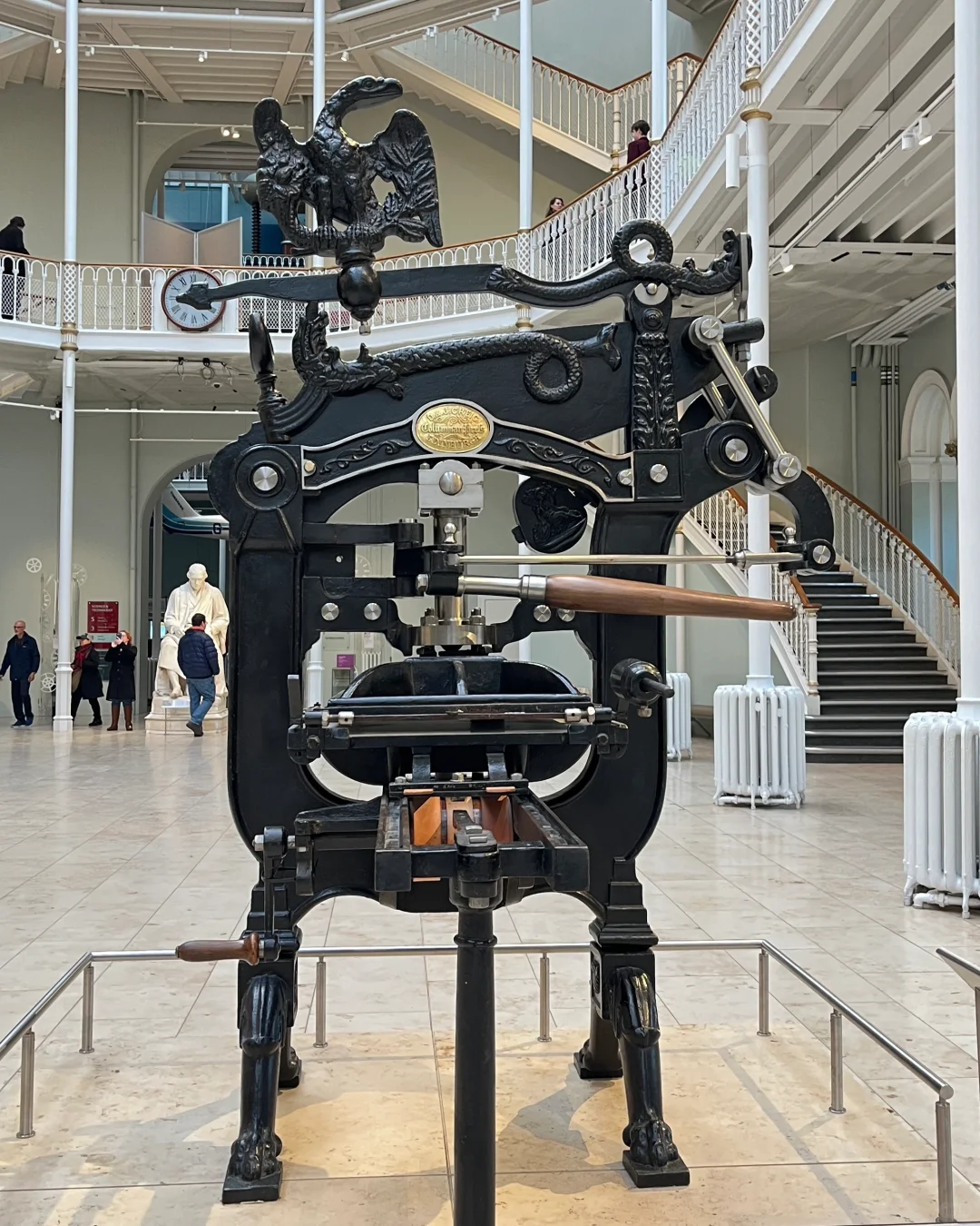 分享一台的哥伦比亚印刷机