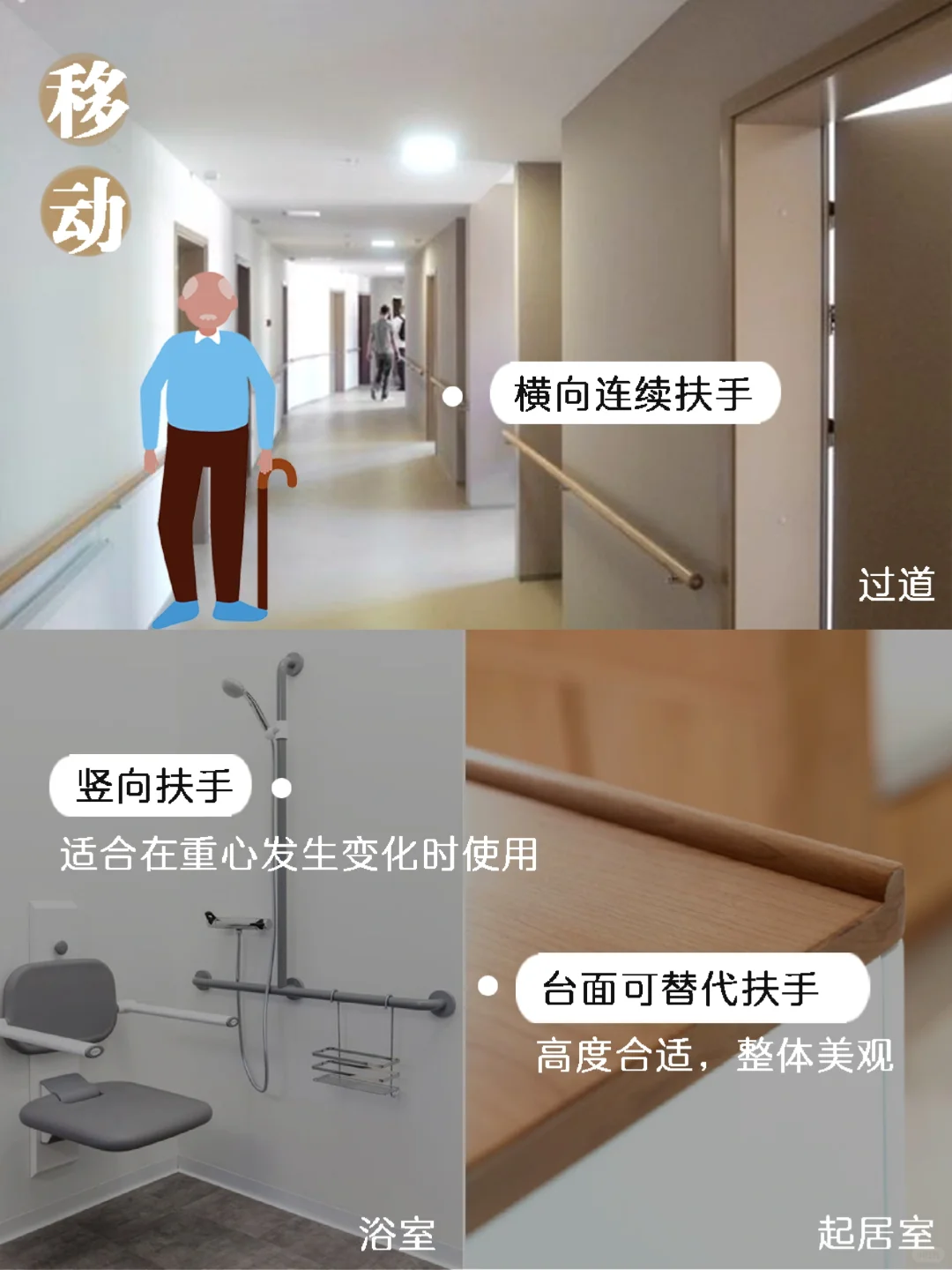 为家里的老人扫清“障碍”，养老居住更安心