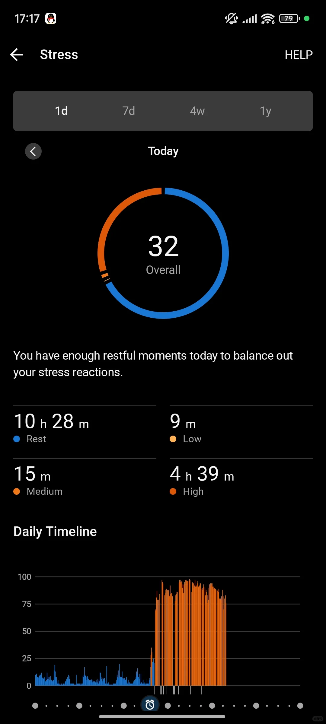 求助，佳明手表显示压力太高怎么办