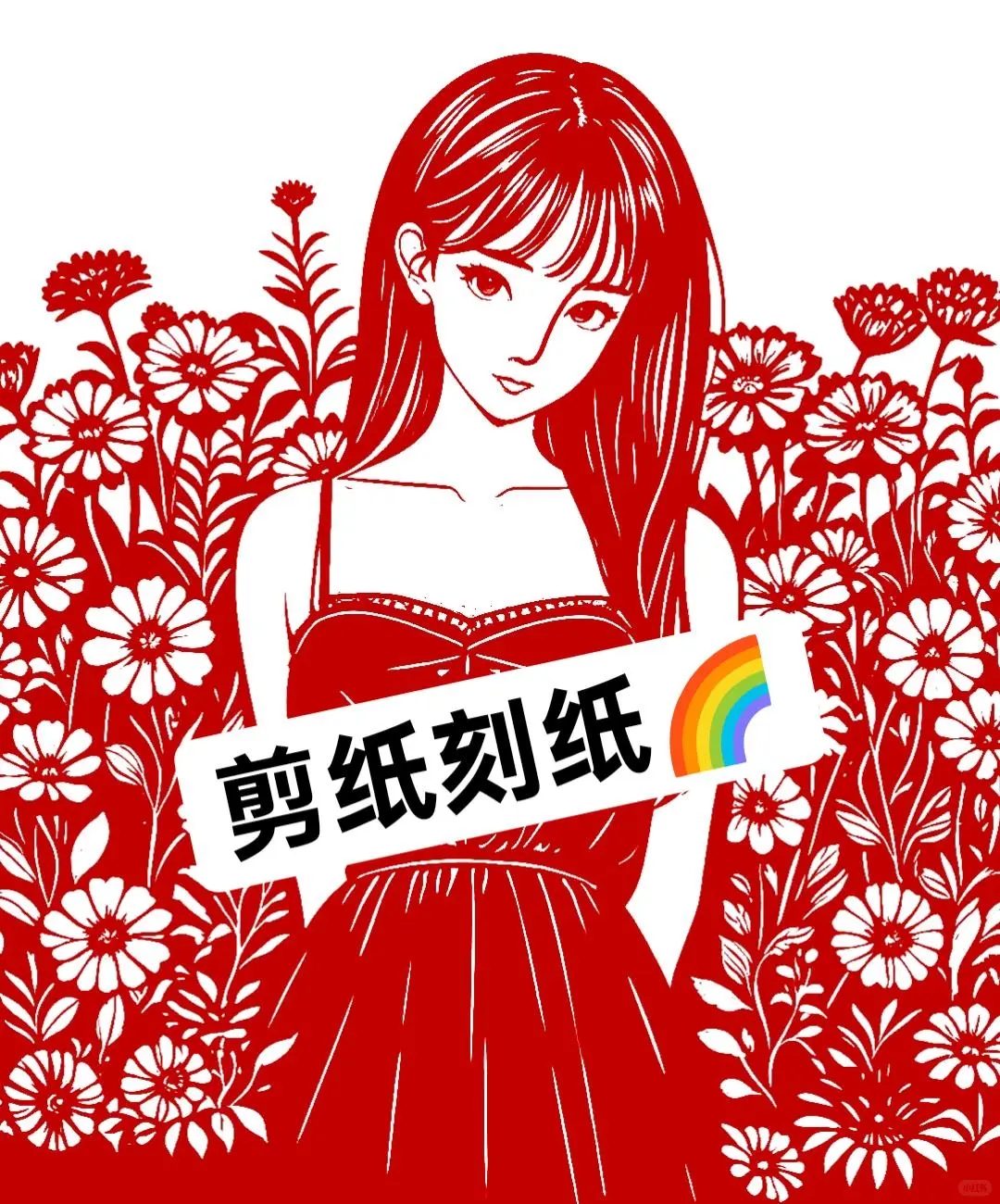 剪纸刻纸：剪纸人物