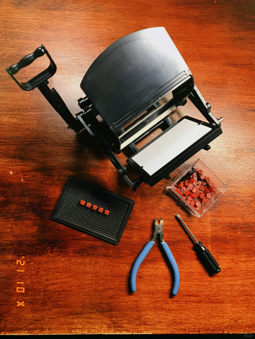 《大人的科学》小小活版印刷机