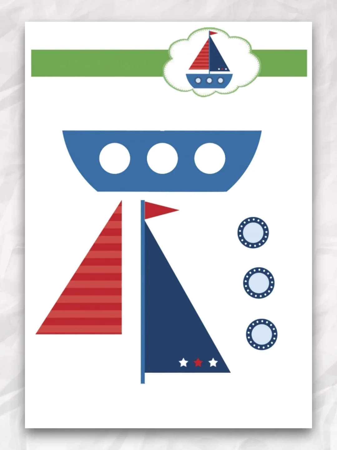 亲子手工｜幼儿剪纸素材100页?打印