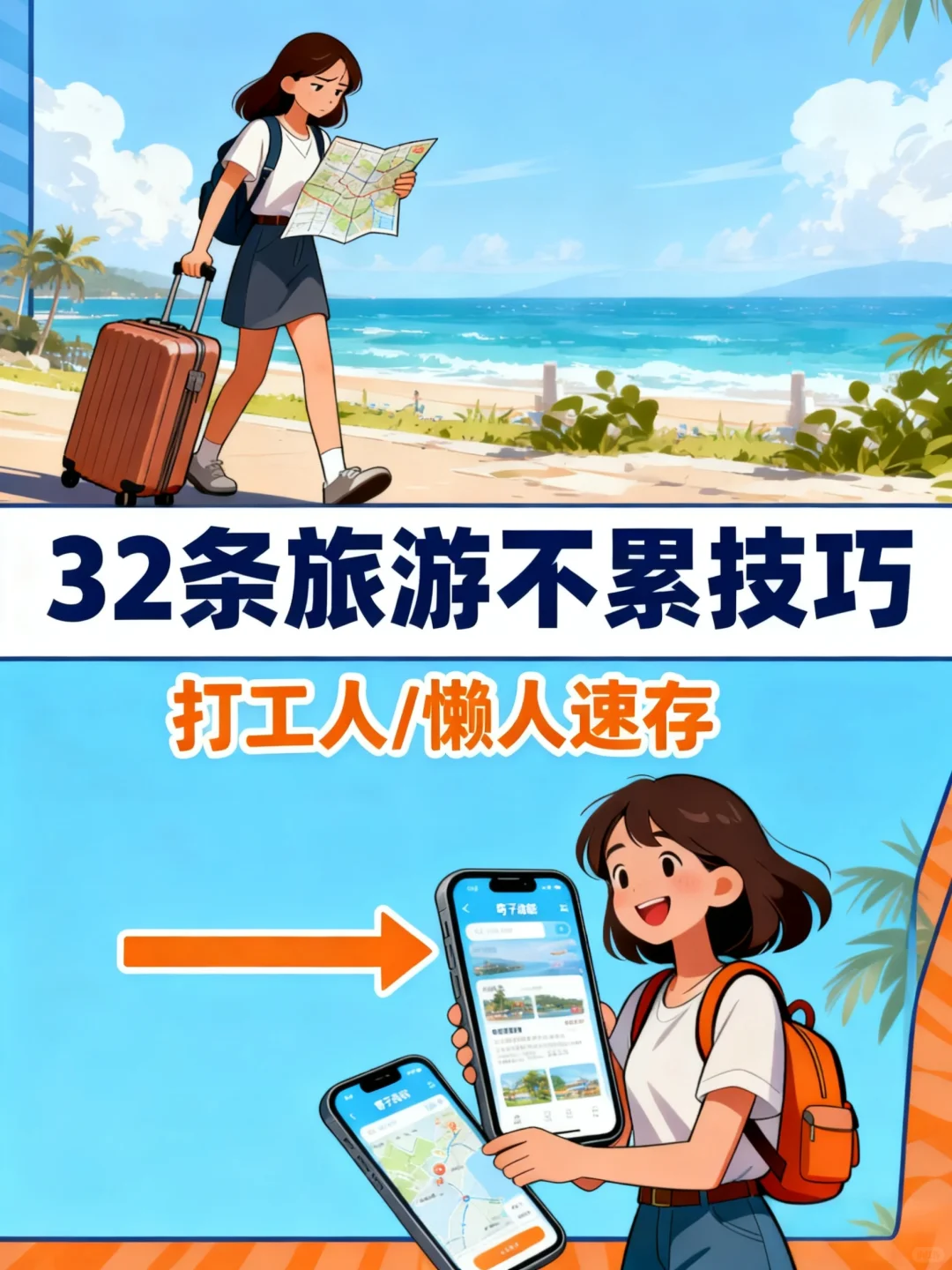 旅游不累的 32 条狠活！打工人 / 懒人速存